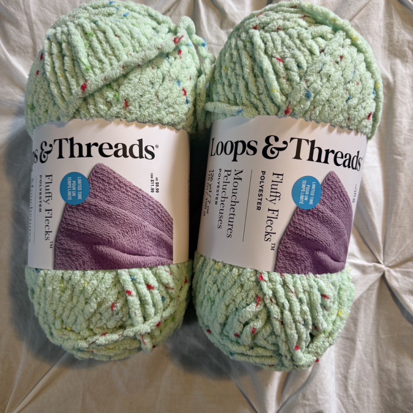 Loops & Threads Fluffy Flecks Yarn - photo 3