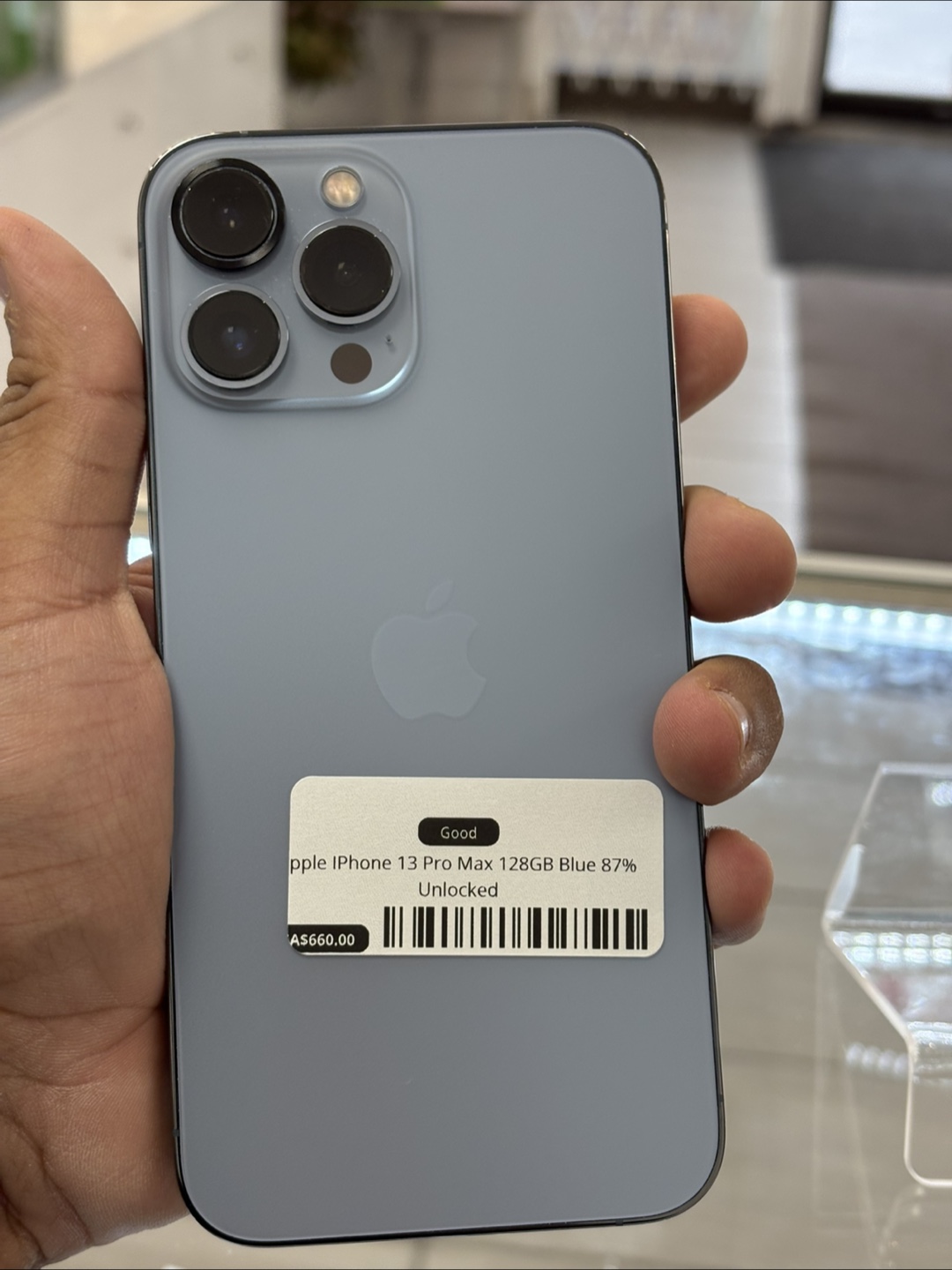 iPhone 13 Pro Max 128GB - Blue - Unlocked - photo 4