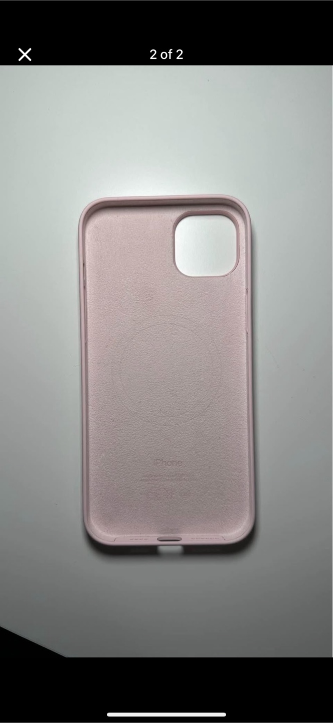 Pink iPhone 11 Silicone Case - photo 2