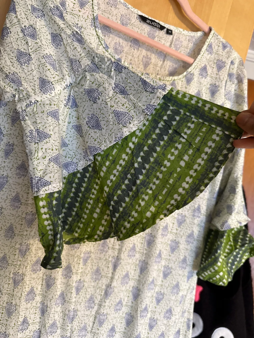 100% cotton Women's printed Dress image indicator(7)