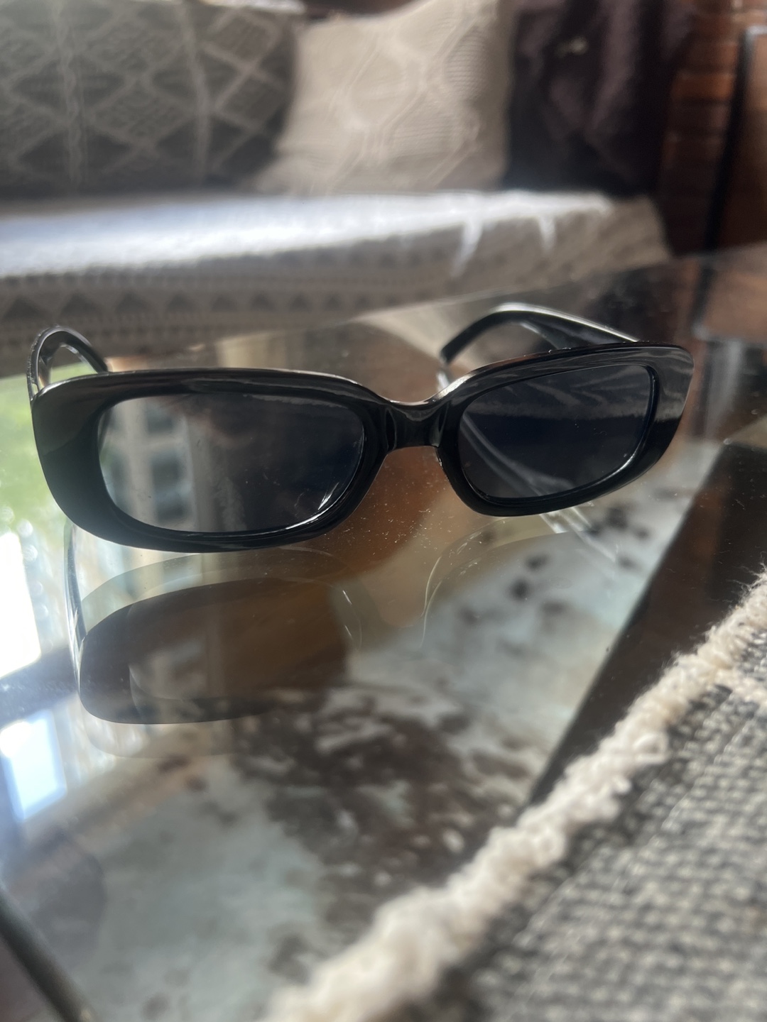 Black Square Sunglasses