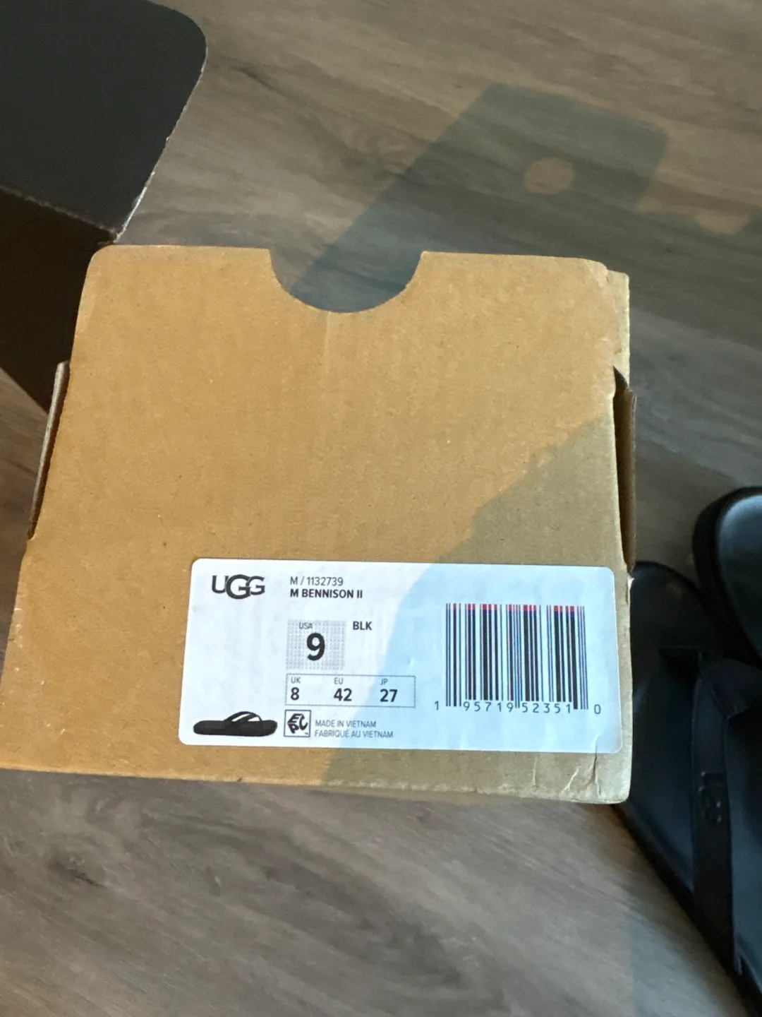 Men's UGG Bennison II Flip Flops - Size 9 image indicator(3)