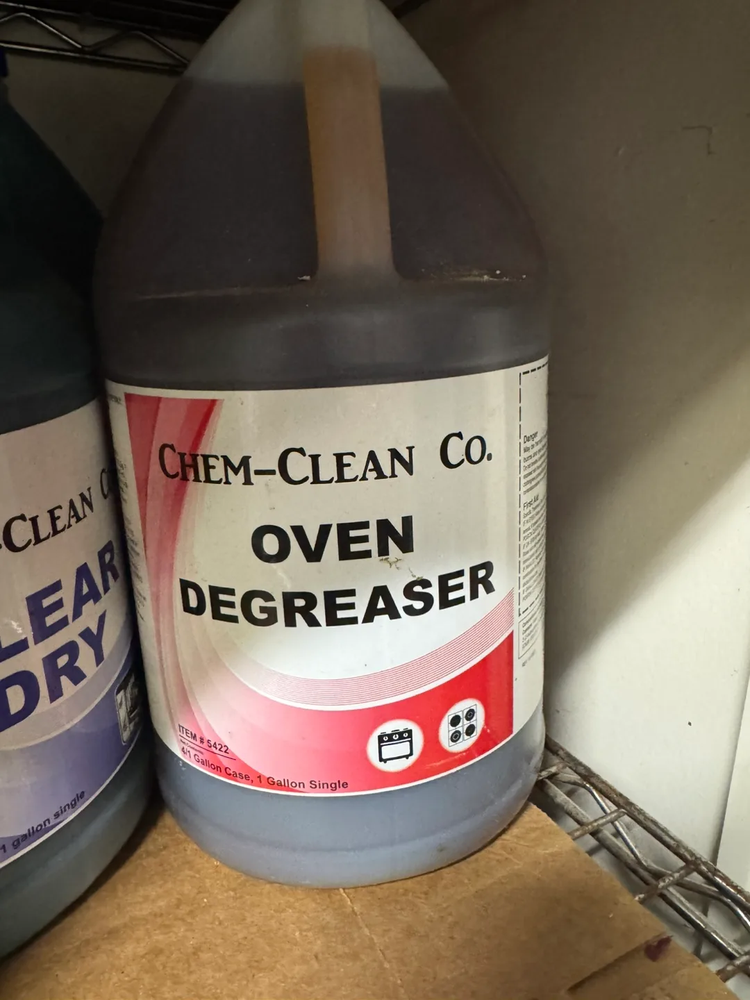 Chem-Clean Co. Oven Degreaser - 1 Gallon Jug image indicator(2)