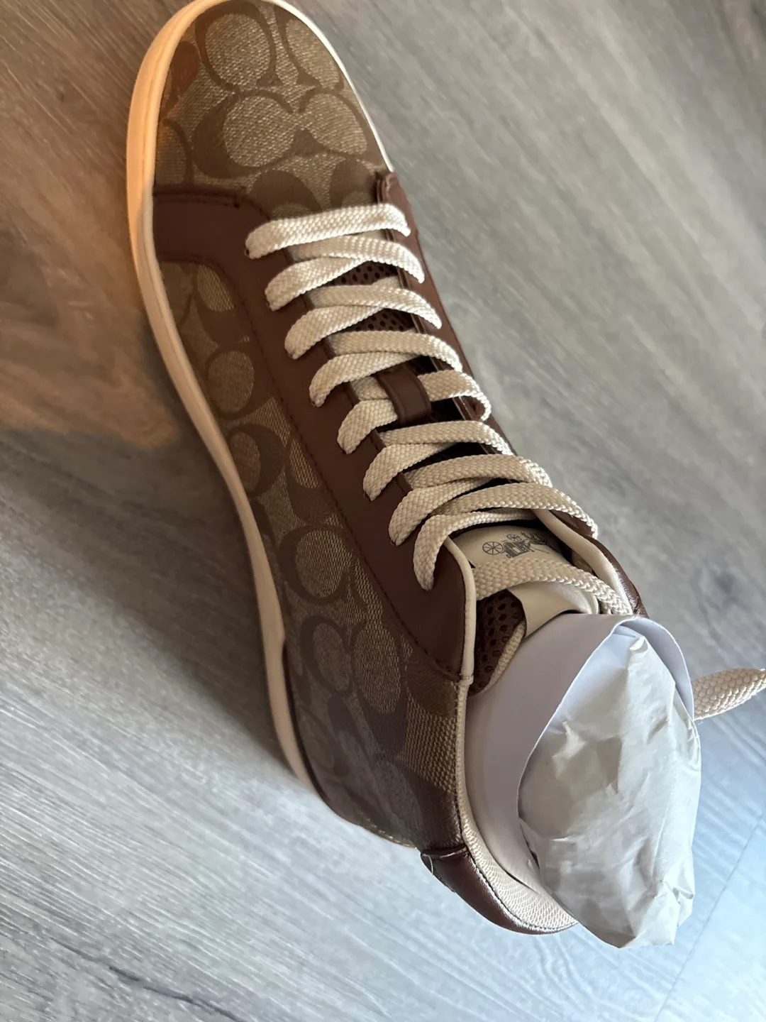 Coach Clip High Top Sneakers - Size 10.5D image indicator(3)