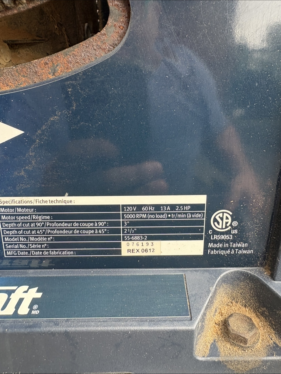 Mastercraft 10" Table Saw - photo 2