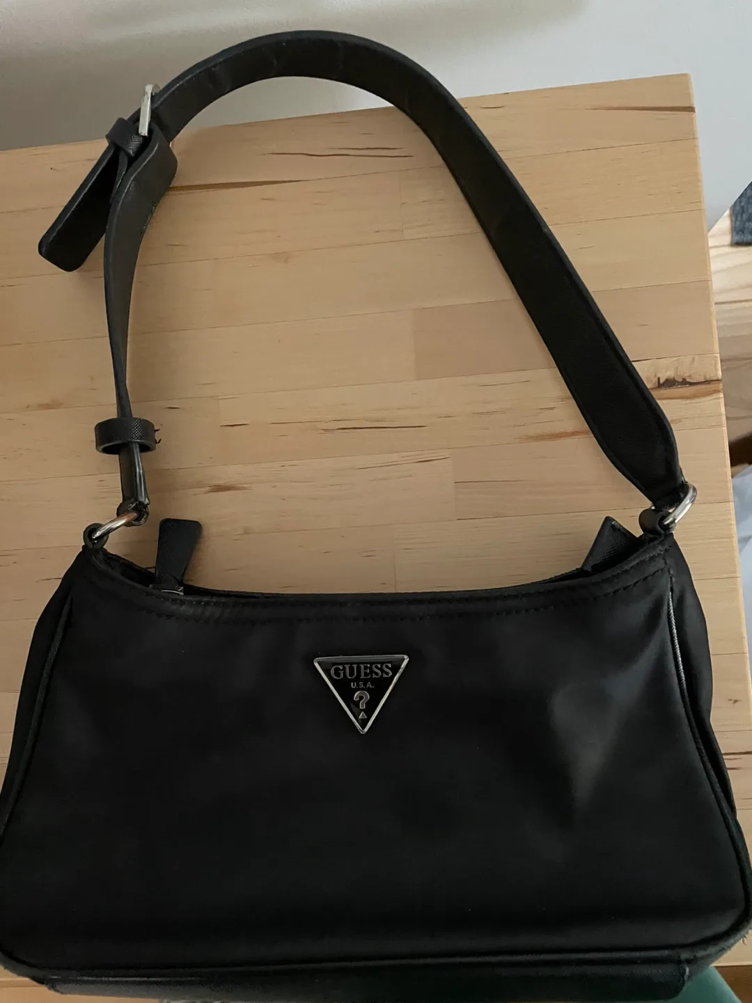 Vintage Guess Black Shoulder Bag thumbnail