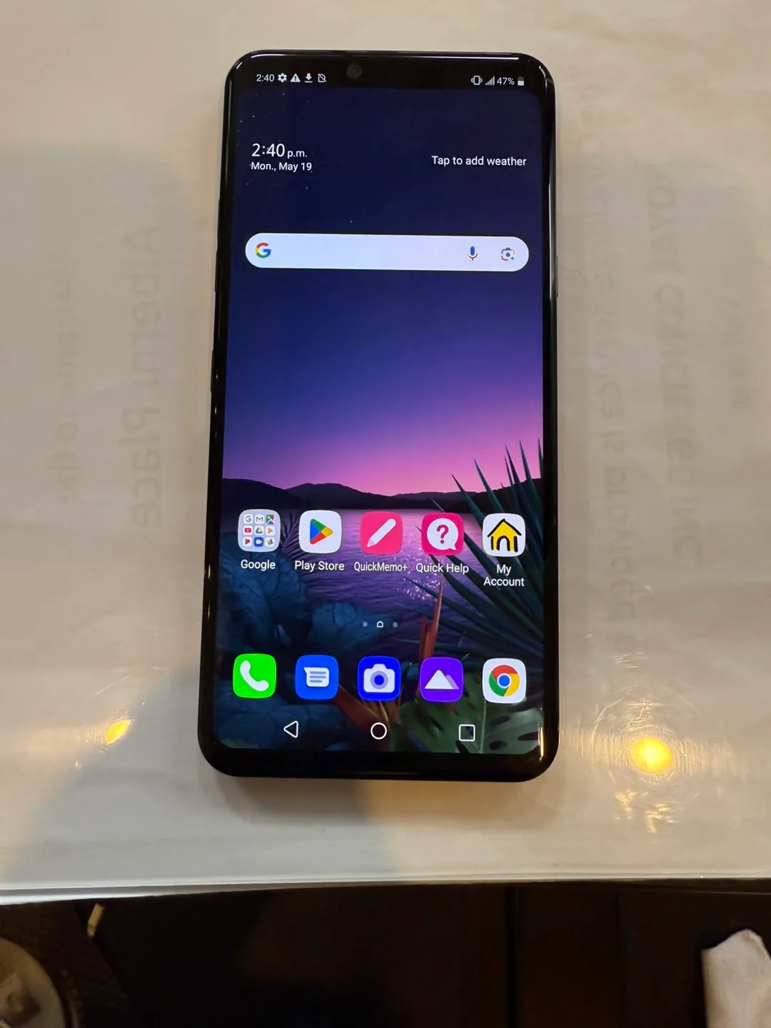 LG G8 ThinQ Smartphone - 128GB thumbnail