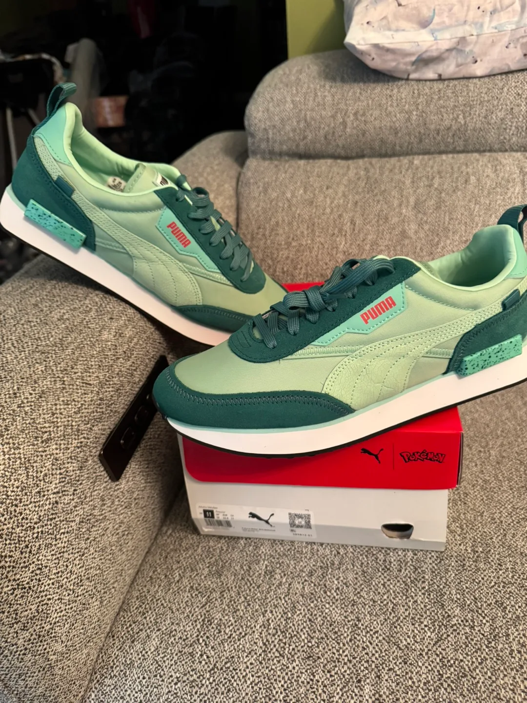 Puma X Pokemon Bulbasaur Shoes thumbnail
