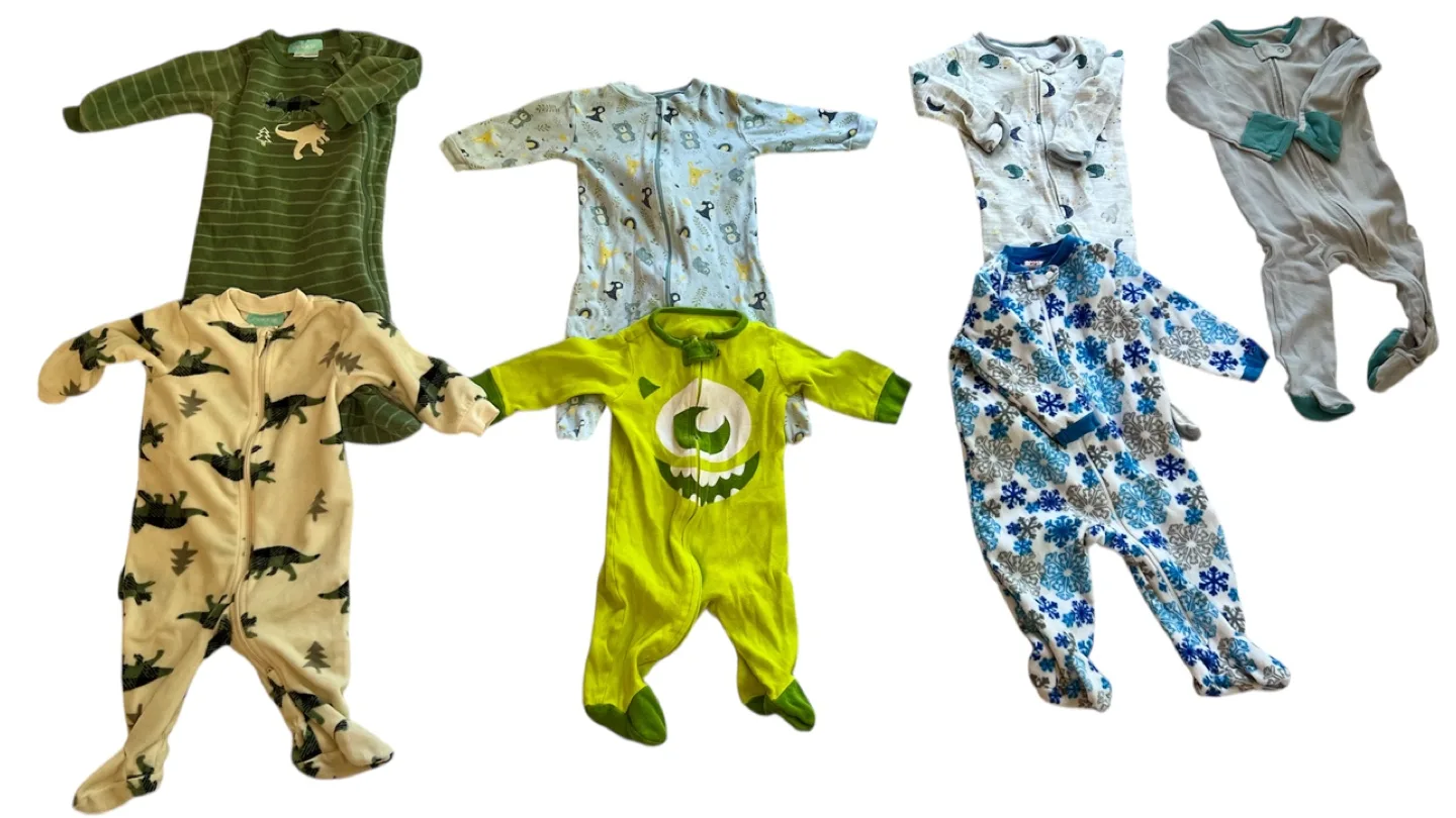 Assorted baby boy clothes 47 pcs. Size 3-9 months image indicator(6)