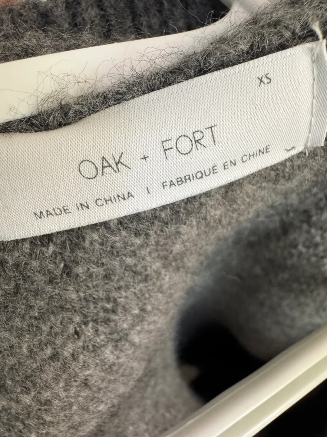 Oak + Fort Grey  Cardigan - Size XS image indicator(3)