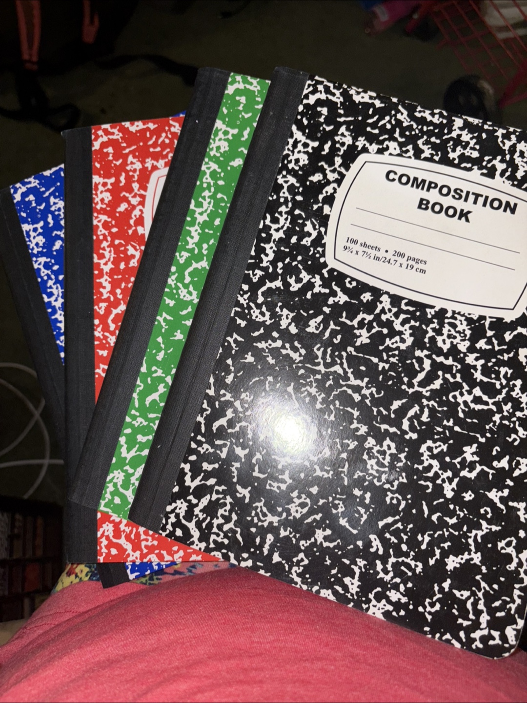 Composition Notebooks and Pink Erasers - photo 2