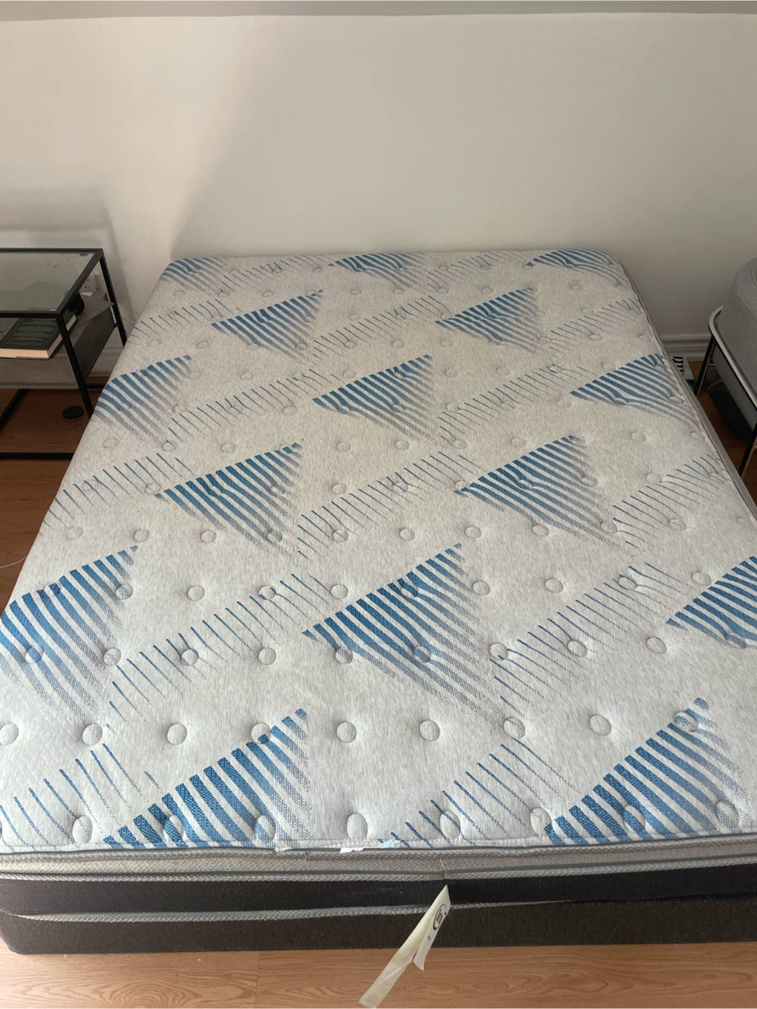 Serta Focus Firm Euro Top Queen Mattress and Foundation Set