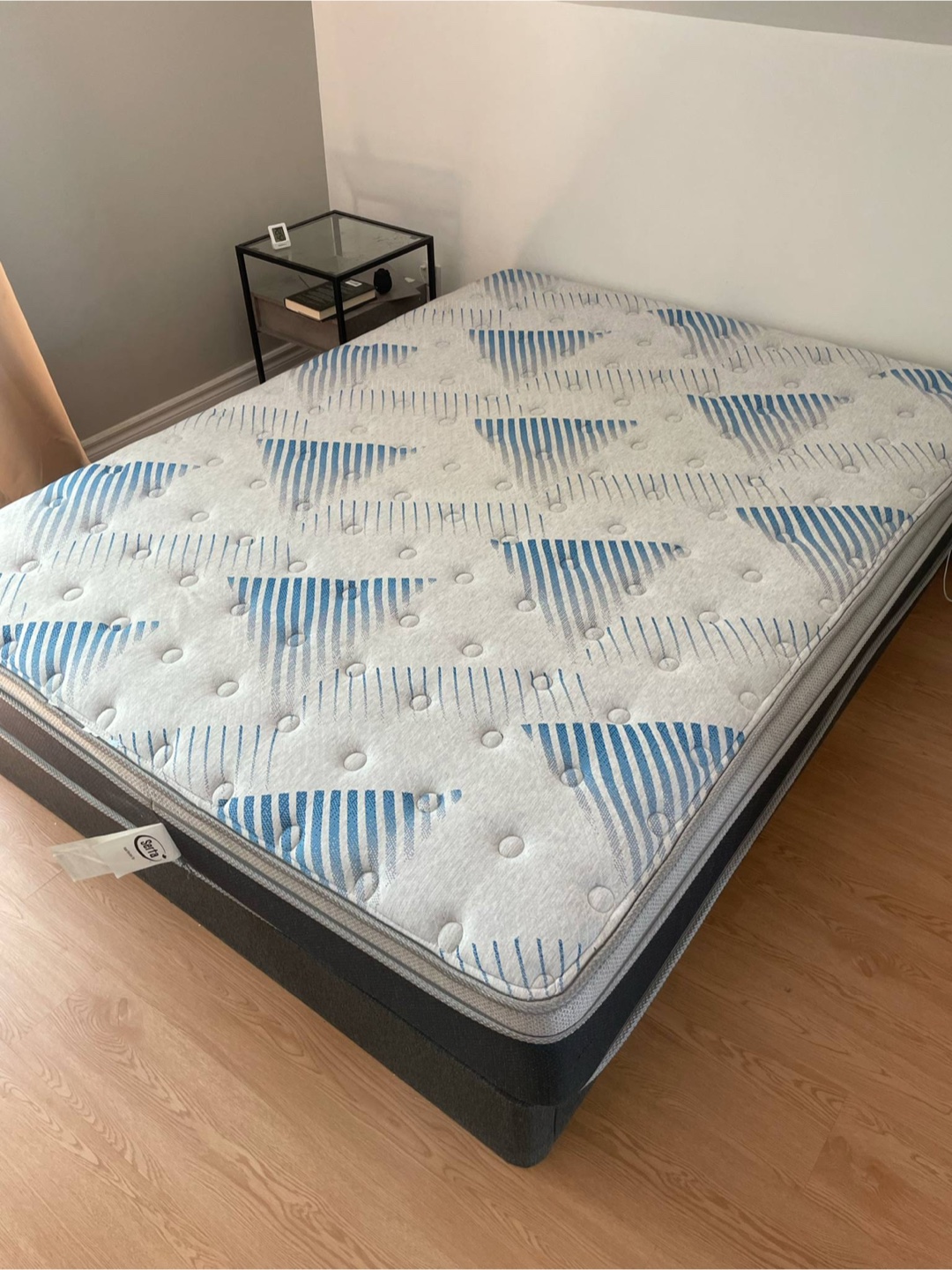 Serta Focus Firm Euro Top Queen Mattress and Foundation Set - photo 3