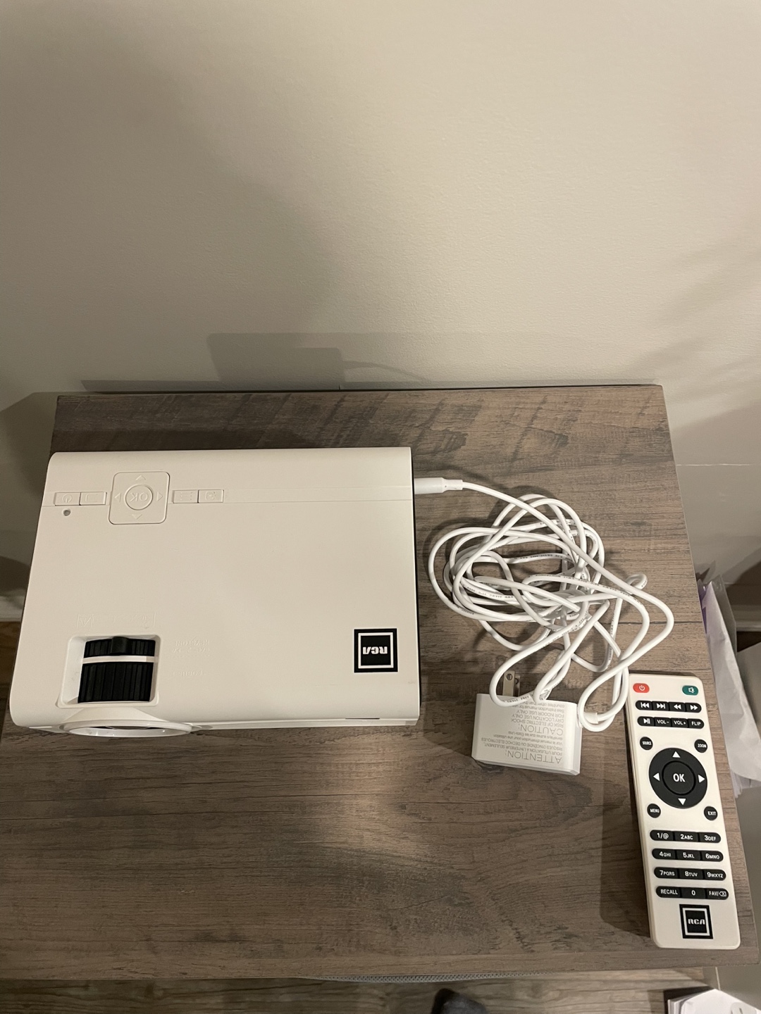 RCA Mini Projector with Remote - photo 2