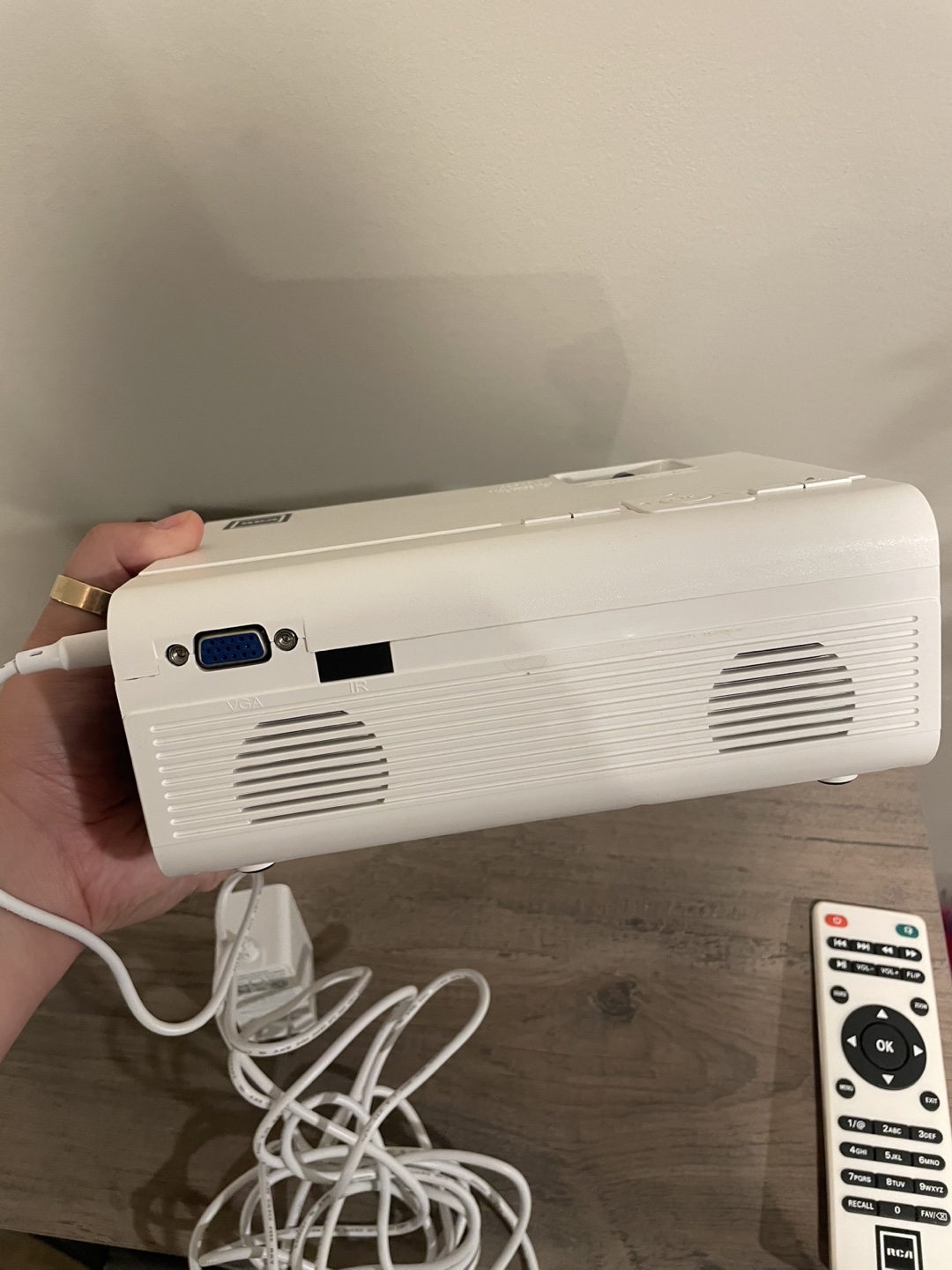 RCA Mini Projector with Remote - photo 4