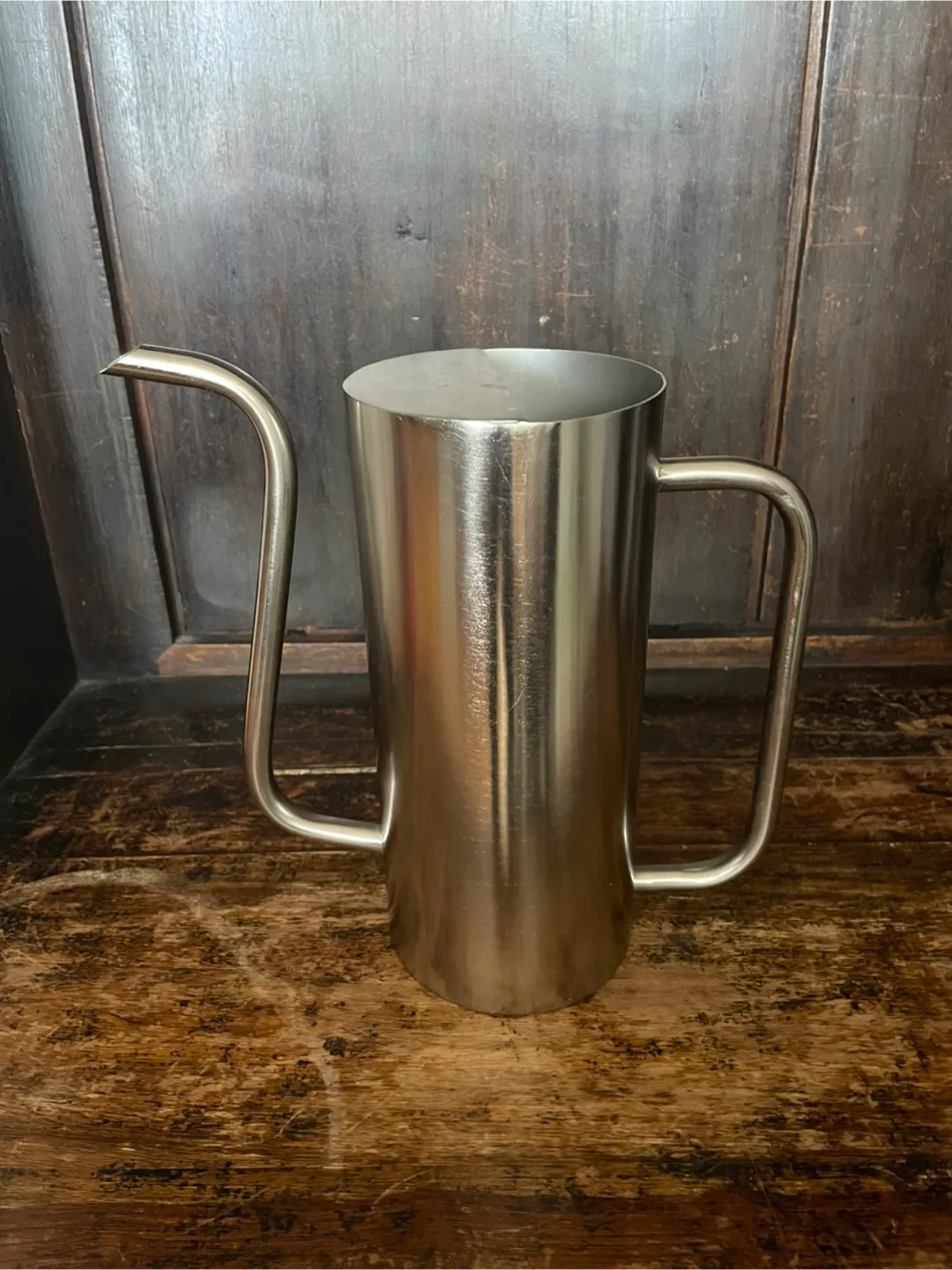 Heavy Handmade Steel Watering Pitcher image indicator(2)