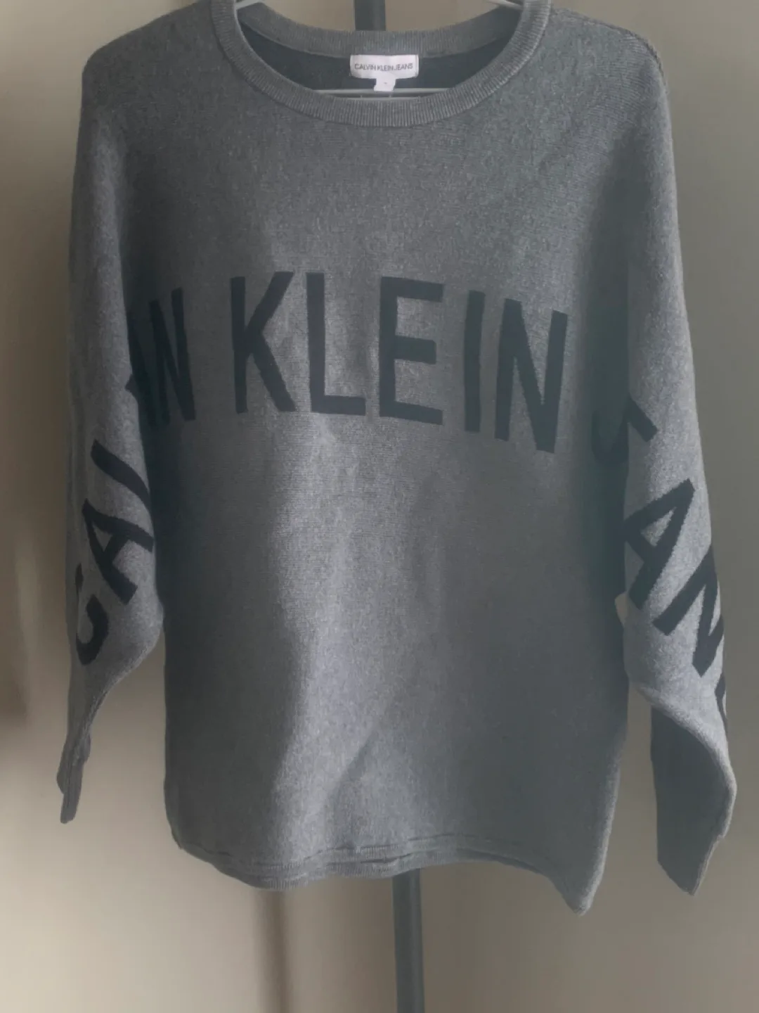 Calvin Klein Jeans grey sweater size M thumbnail