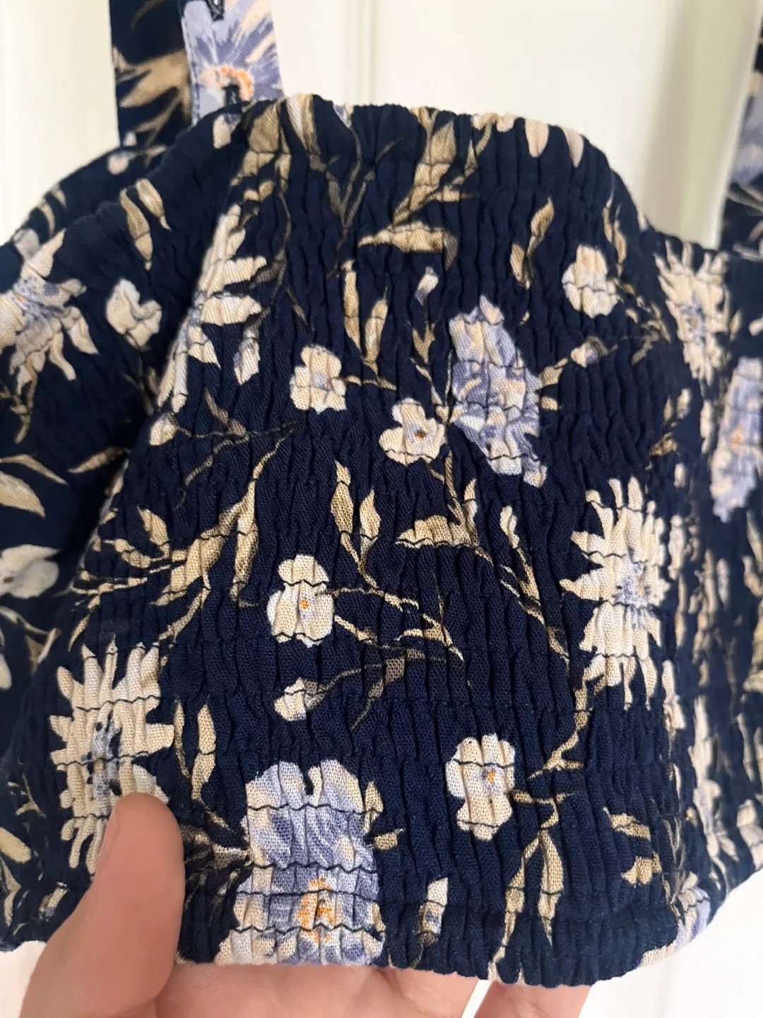 Bustier Floral Crop Top image indicator(4)