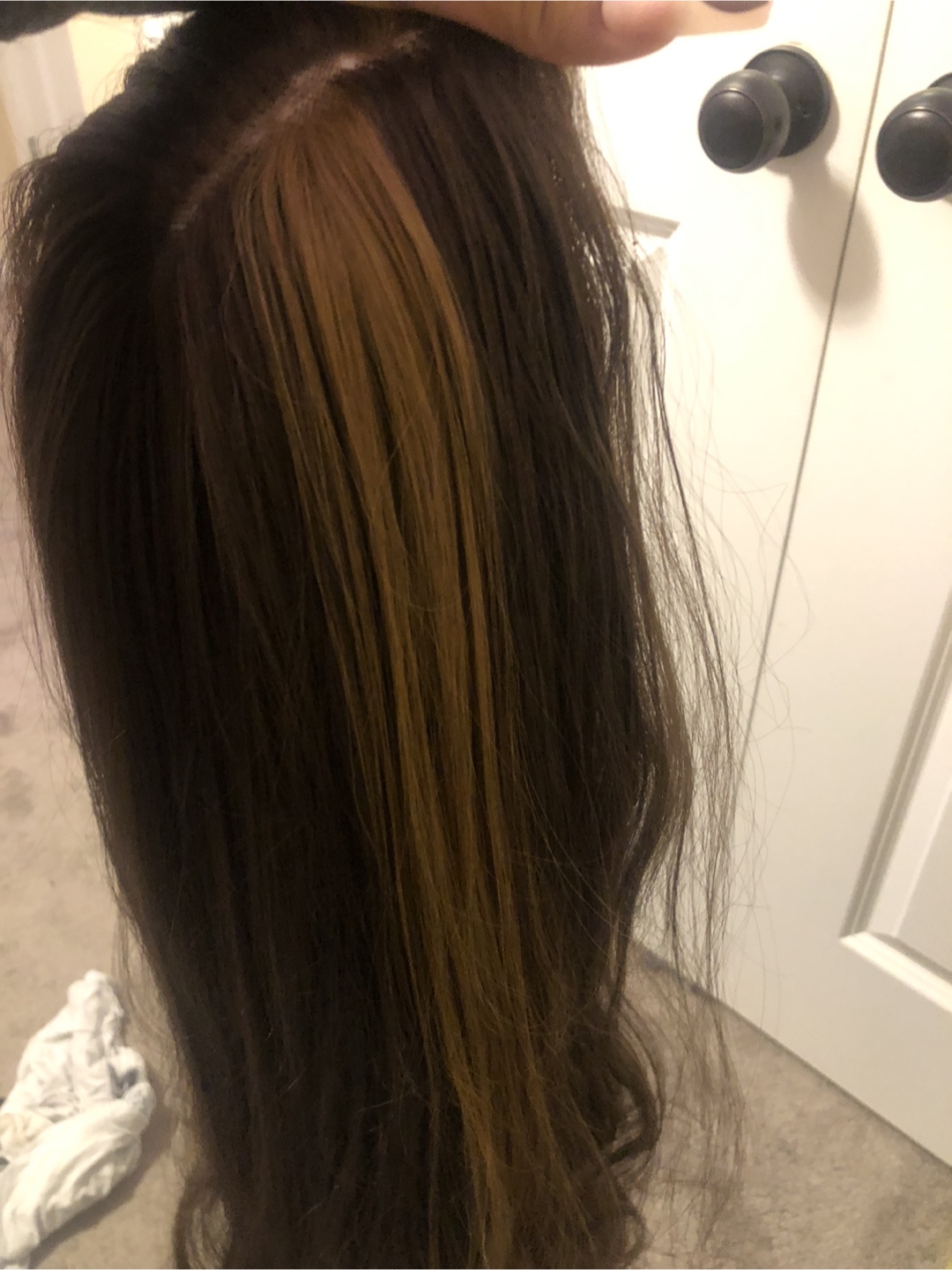 Long Brown Wavy wig - photo 2