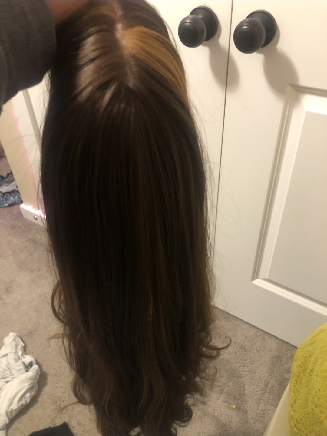 Long Brown Wavy wig - photo 3