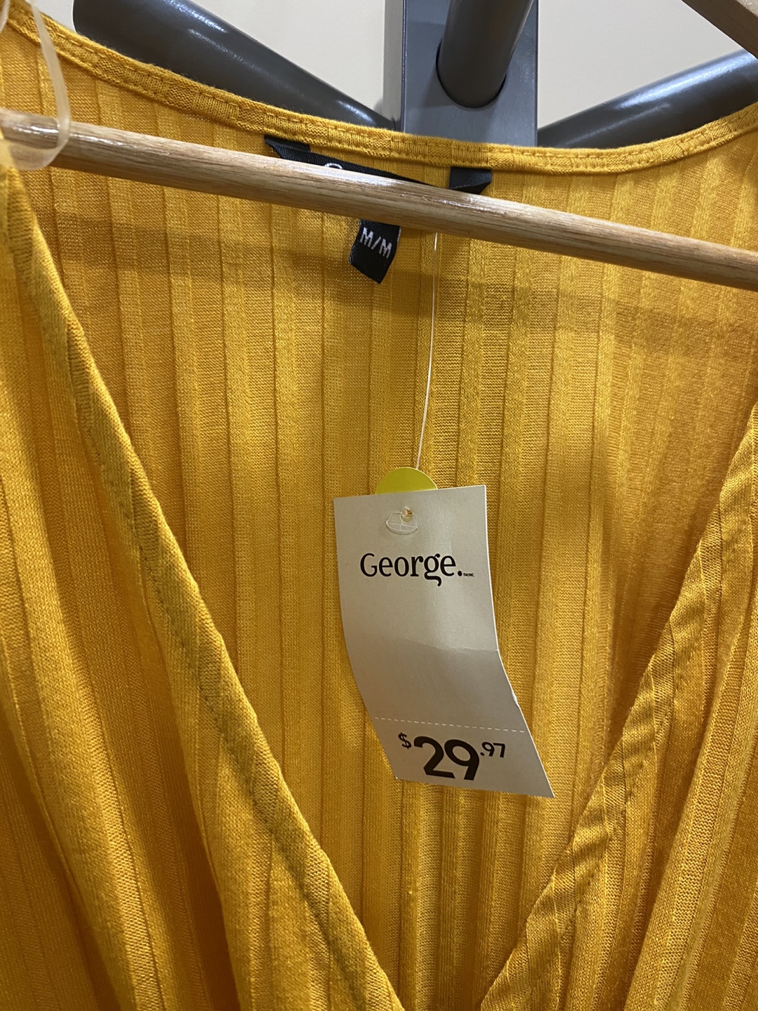 Mustard Yellow Ribbed Jumpsuit - photo 3