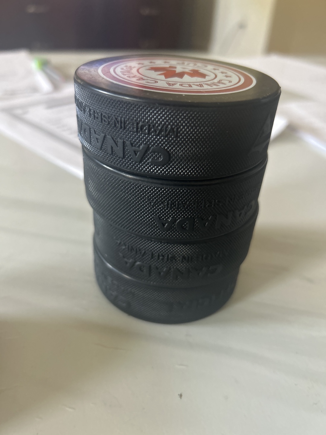 Canada Cartage Cup Hockey Pucks (5) - photo 2