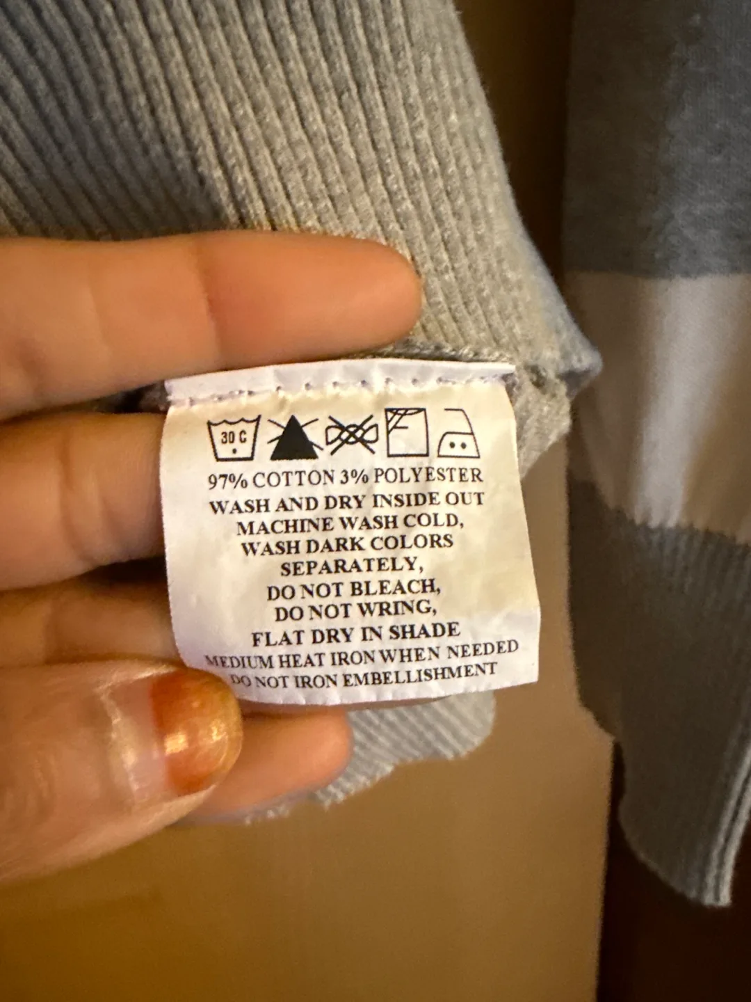 Team Spirit Women's Size XL Colour Block Sweater image indicator(2)