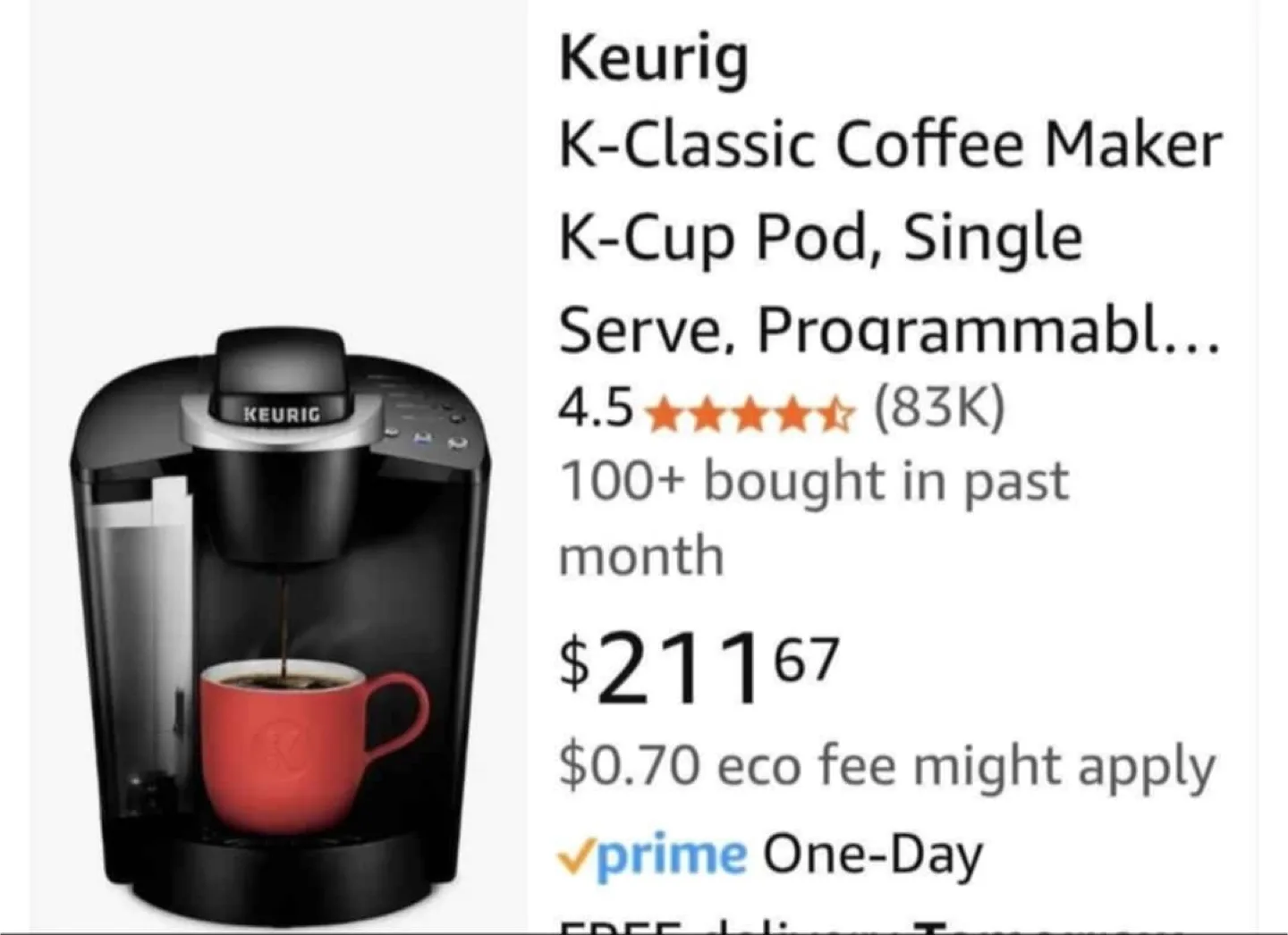 Keurig K-Classic Coffee Maker image indicator(3)