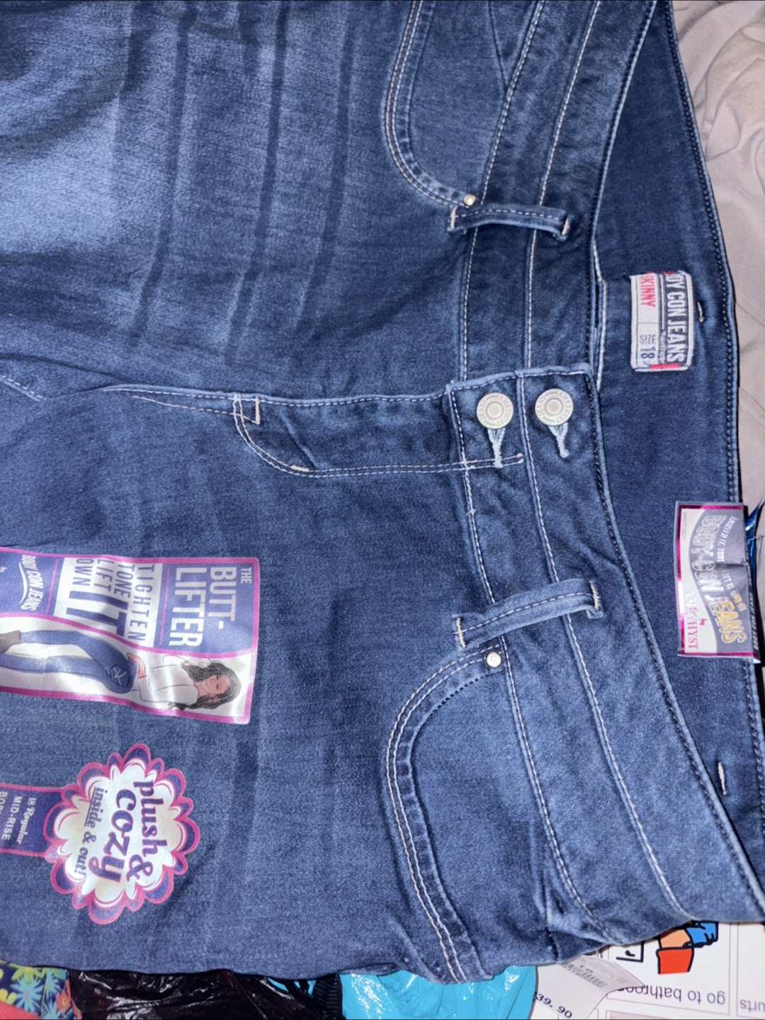 Amethyst Body Con Jeans - Size 18 - photo 4