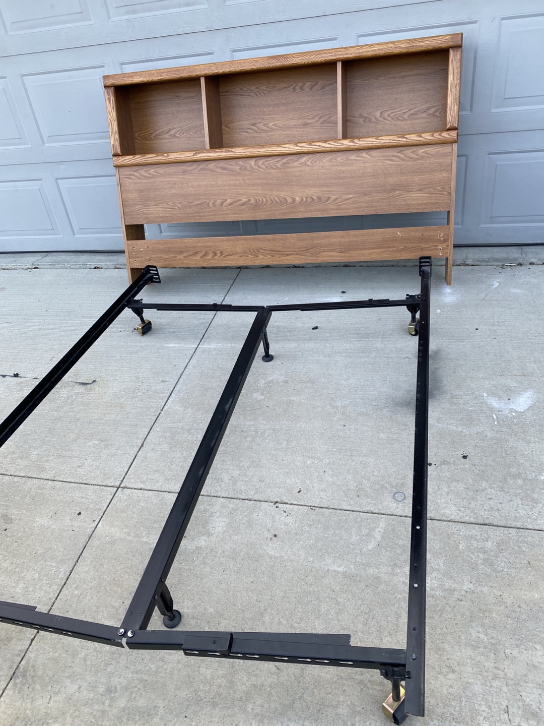 Free delivery double bed frame