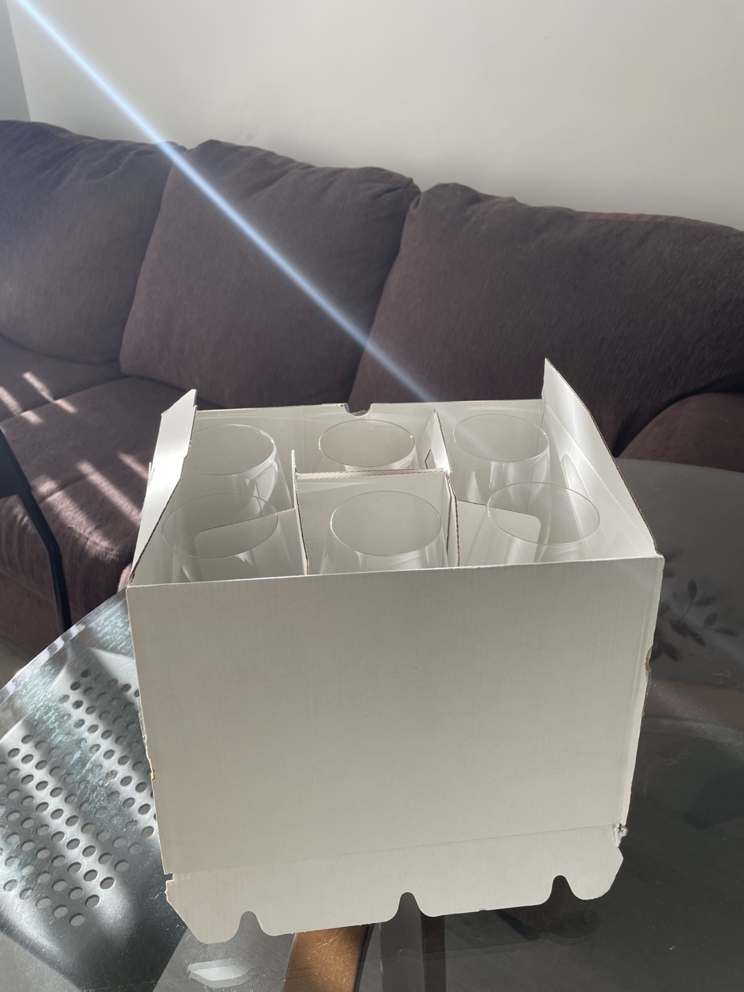 Set of 6 Wine Glasses - New in Box - photo 3