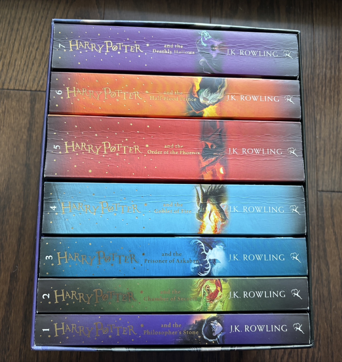 Harry Potter The Complete Collection 7 Book Box Set (7+ Years)