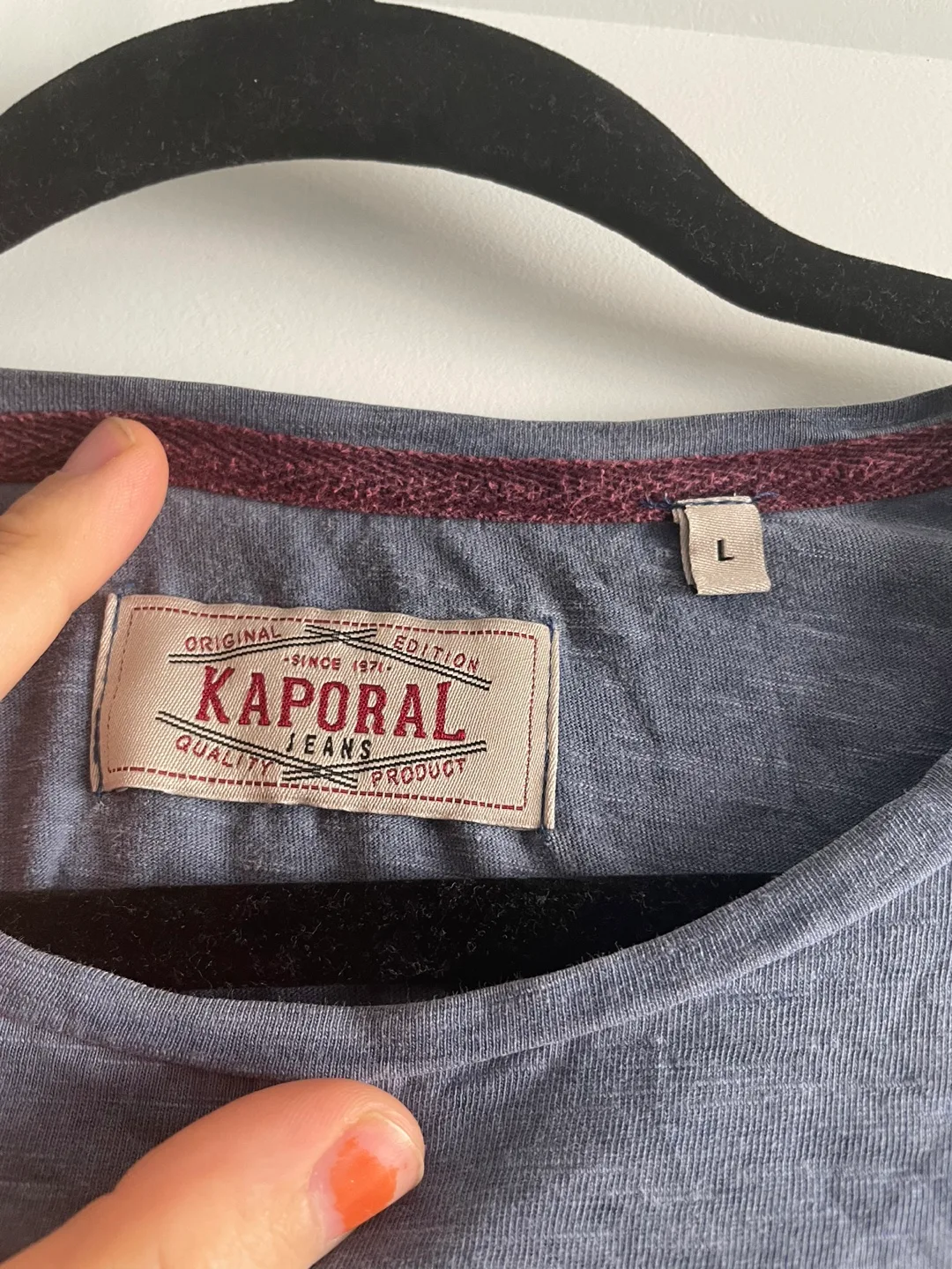 Kaporal Men's Long Sleeve Shirt Size Large image indicator(2)