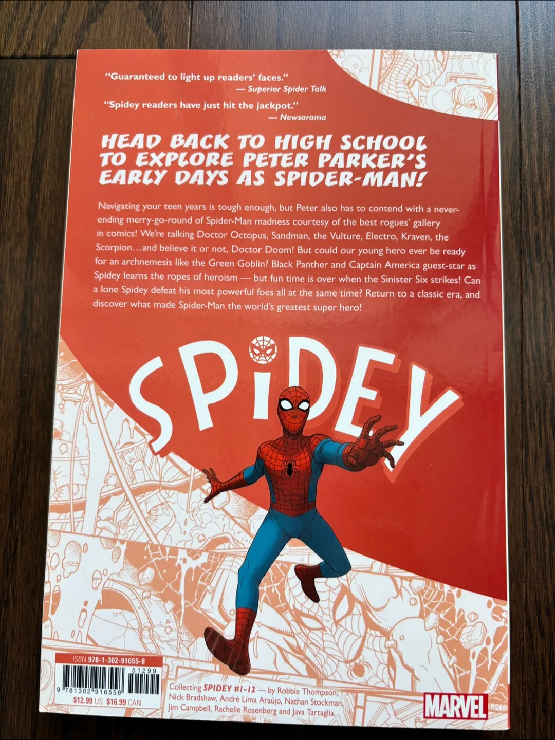 Spidey: Freshman Year by Robbie Thompson image indicator(2)