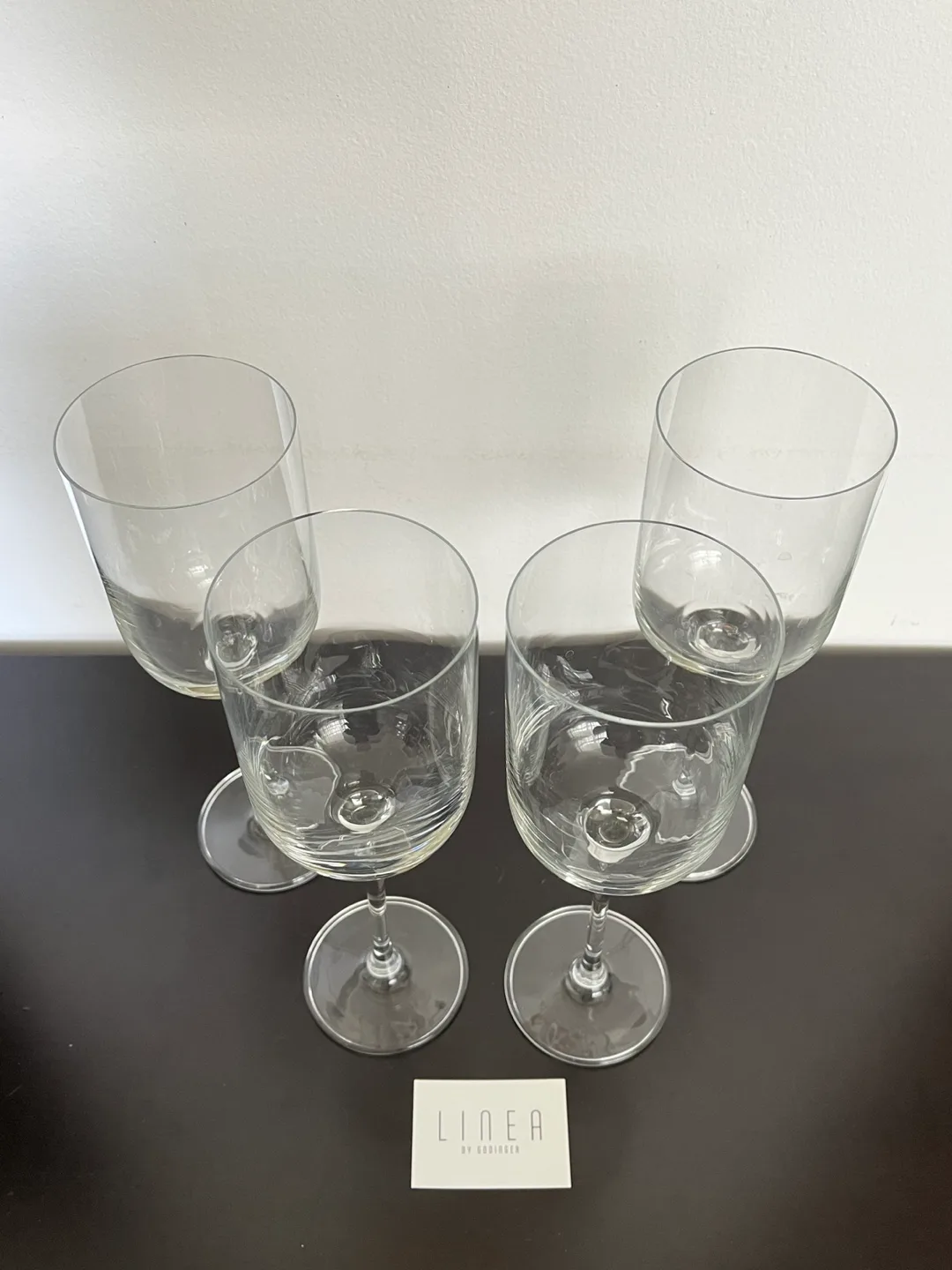 Godinger Linea White Wine Glasses - Set of 4 image indicator(3)