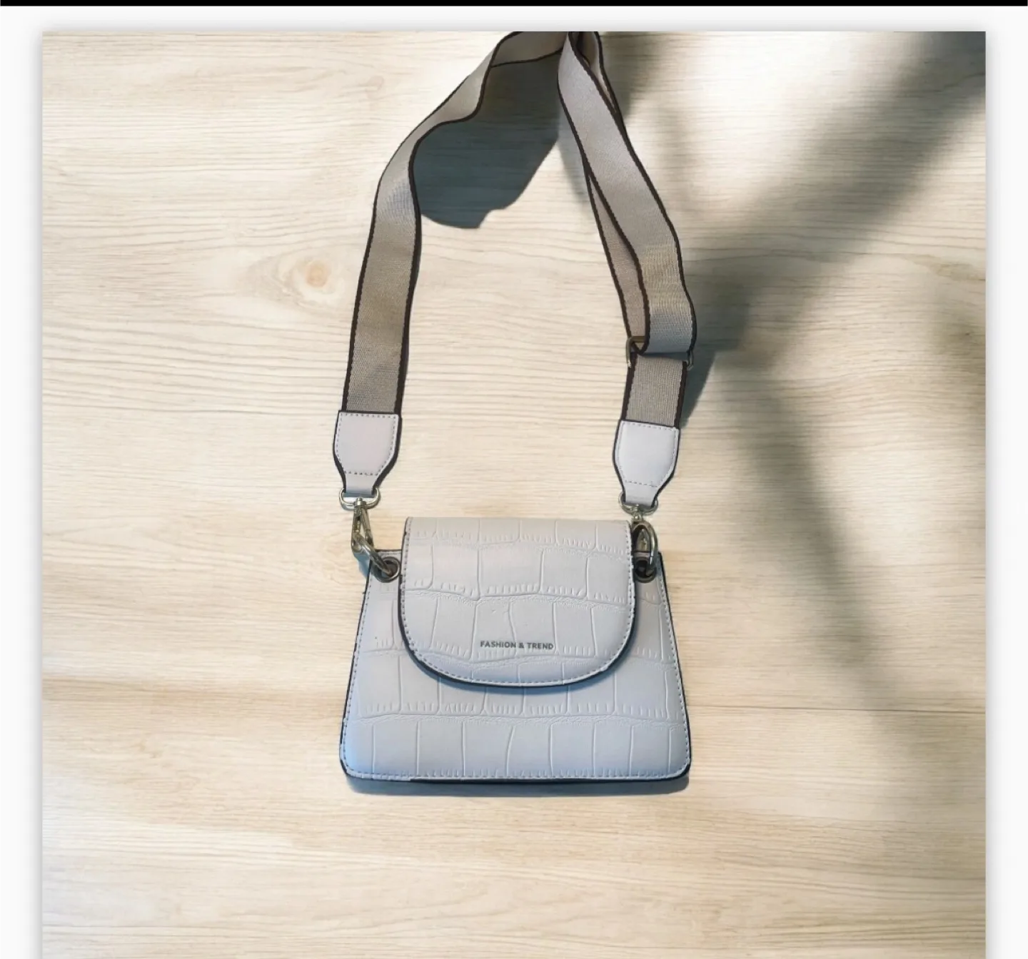 Fashion & Trend Mini Crossbody Bag - Off White thumbnail