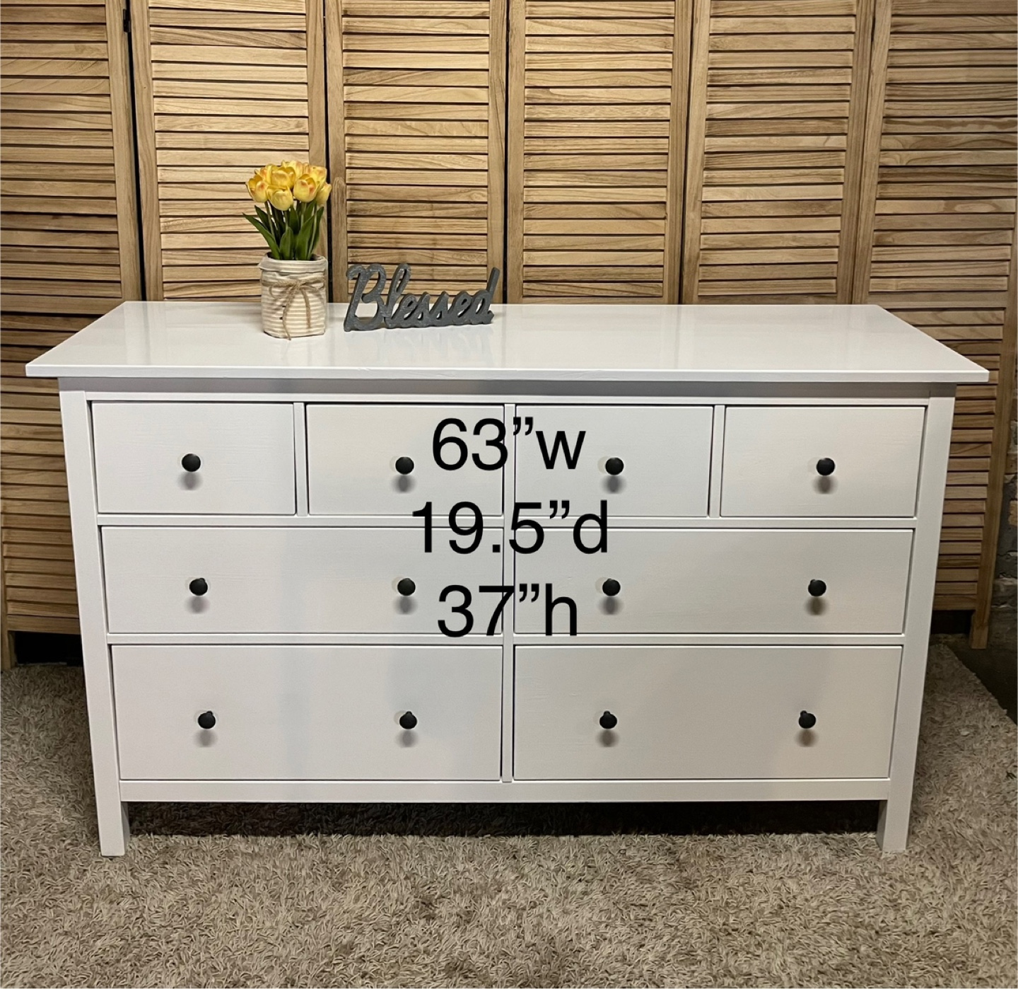 IKEA HEMNES 8-Drawer Dresser - photo 4