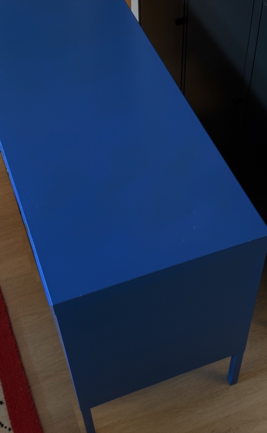 Rare Vintage IKEA PS Blue Cabinet - photo 3