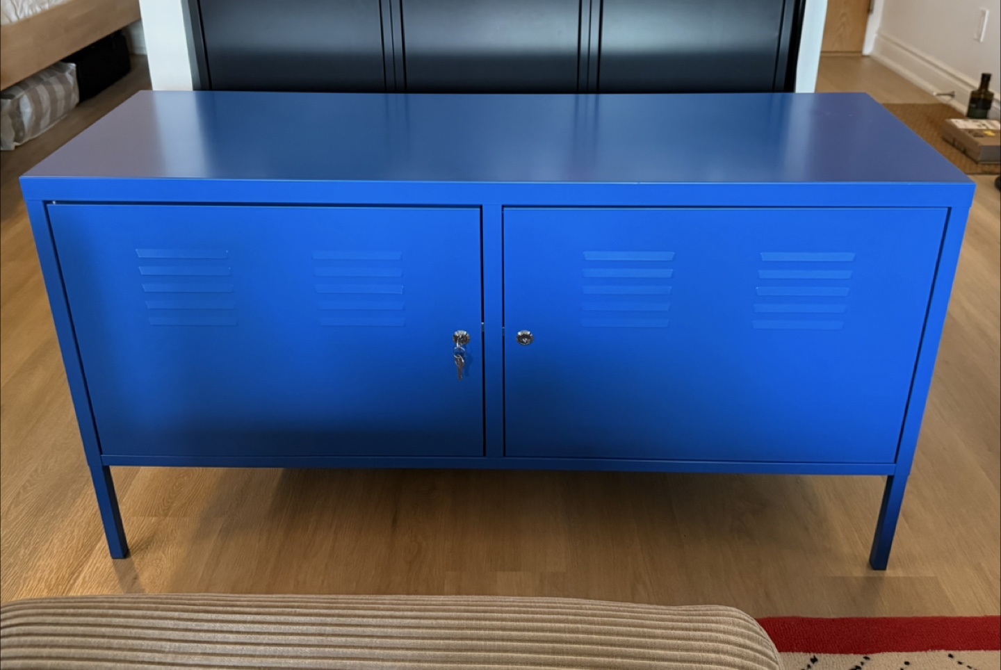 Rare Vintage IKEA PS Blue Cabinet
