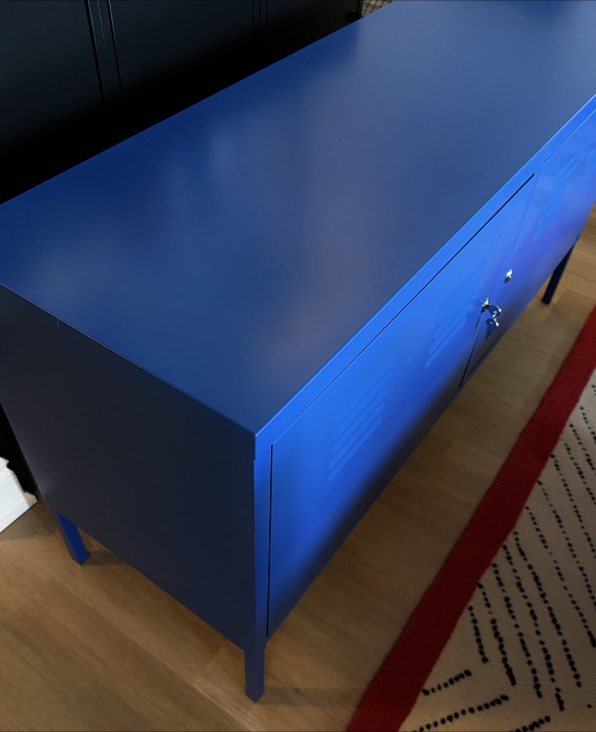 Rare Vintage IKEA PS Blue Cabinet - photo 2