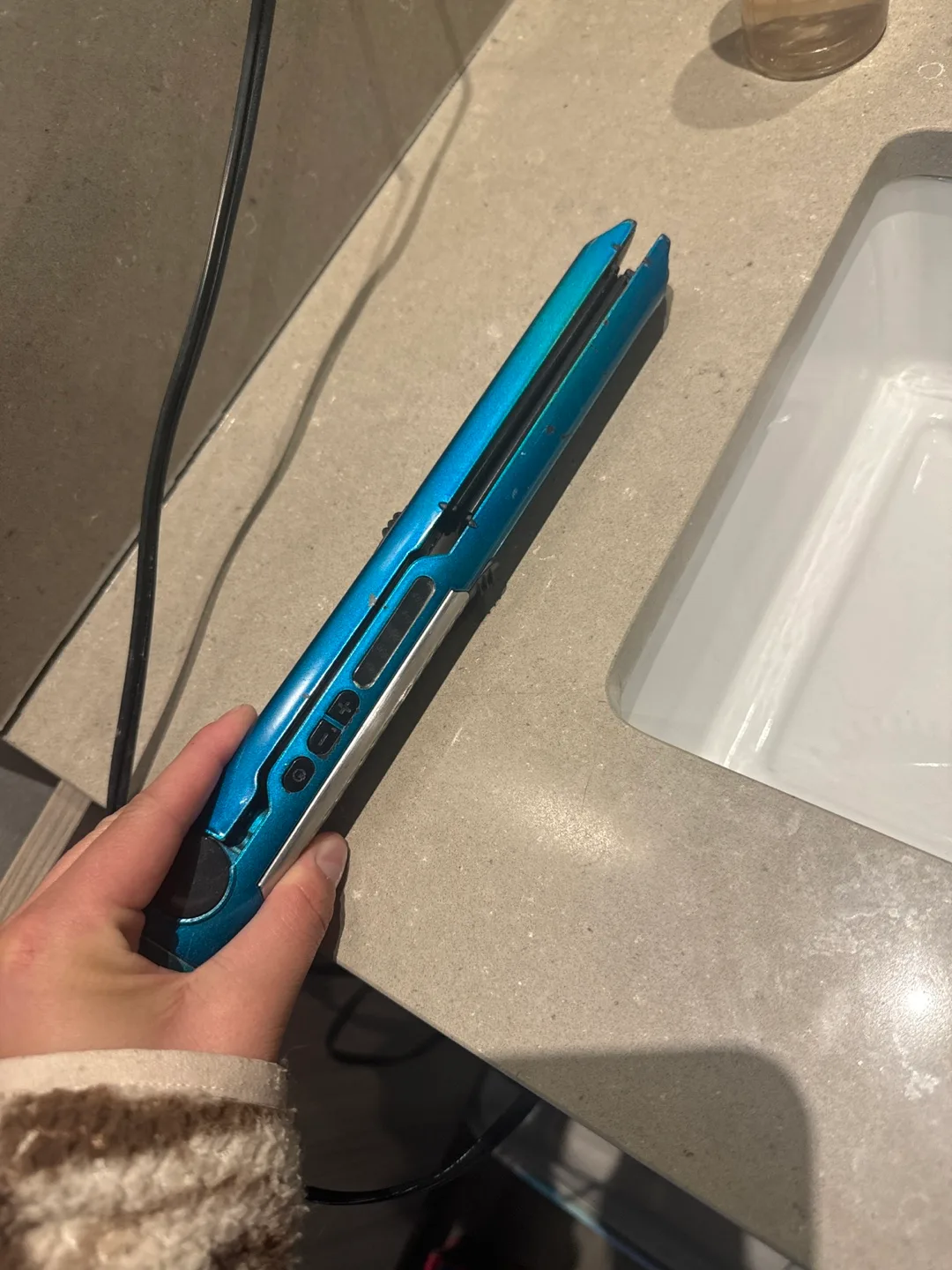 Conair Flat Iron - Teal thumbnail