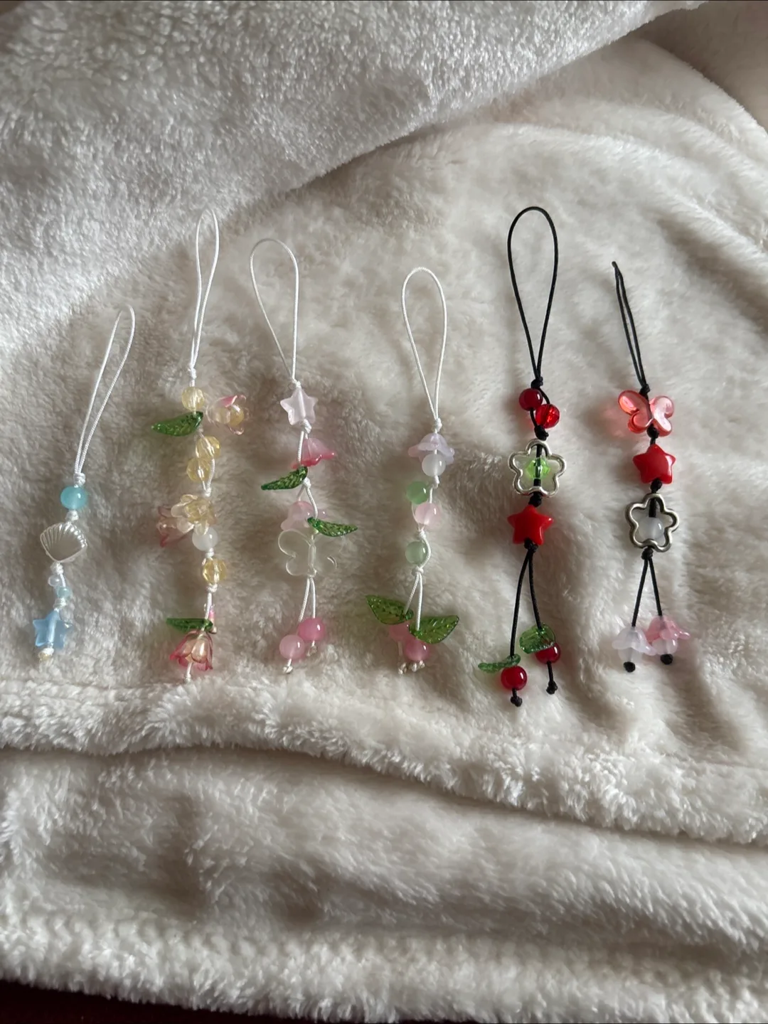Handmade Beaded Phone Charms image indicator(2)