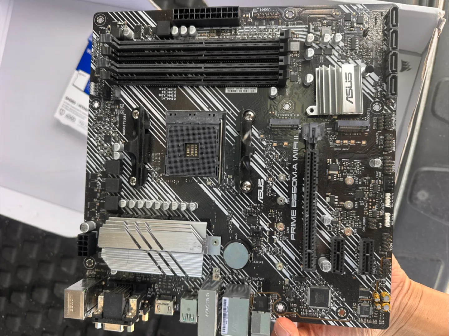 ASUS Prime B550M-A WIFI II Motherboard thumbnail