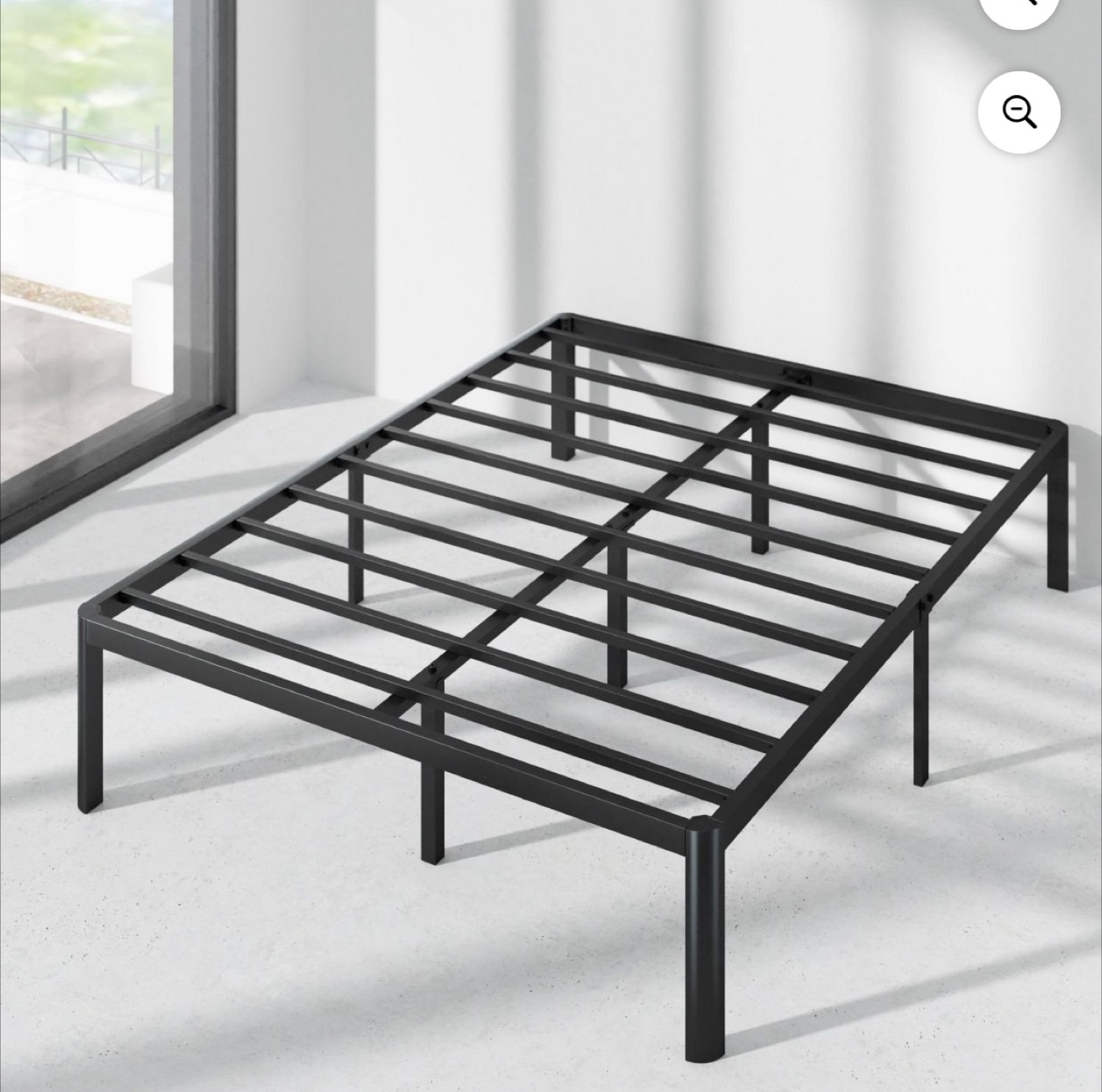 Brand New - ZINUS Metal Platform Bed Frame (Queen Size)