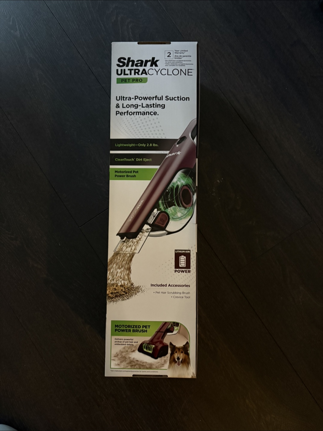 (BRAND NEW) Shark UltraCyclone Pet Pro Handheld Vacuum - photo 2
