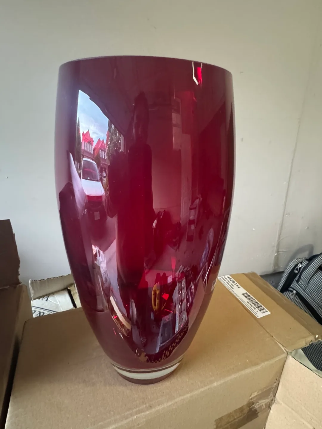 Ruby Tall Vase thumbnail