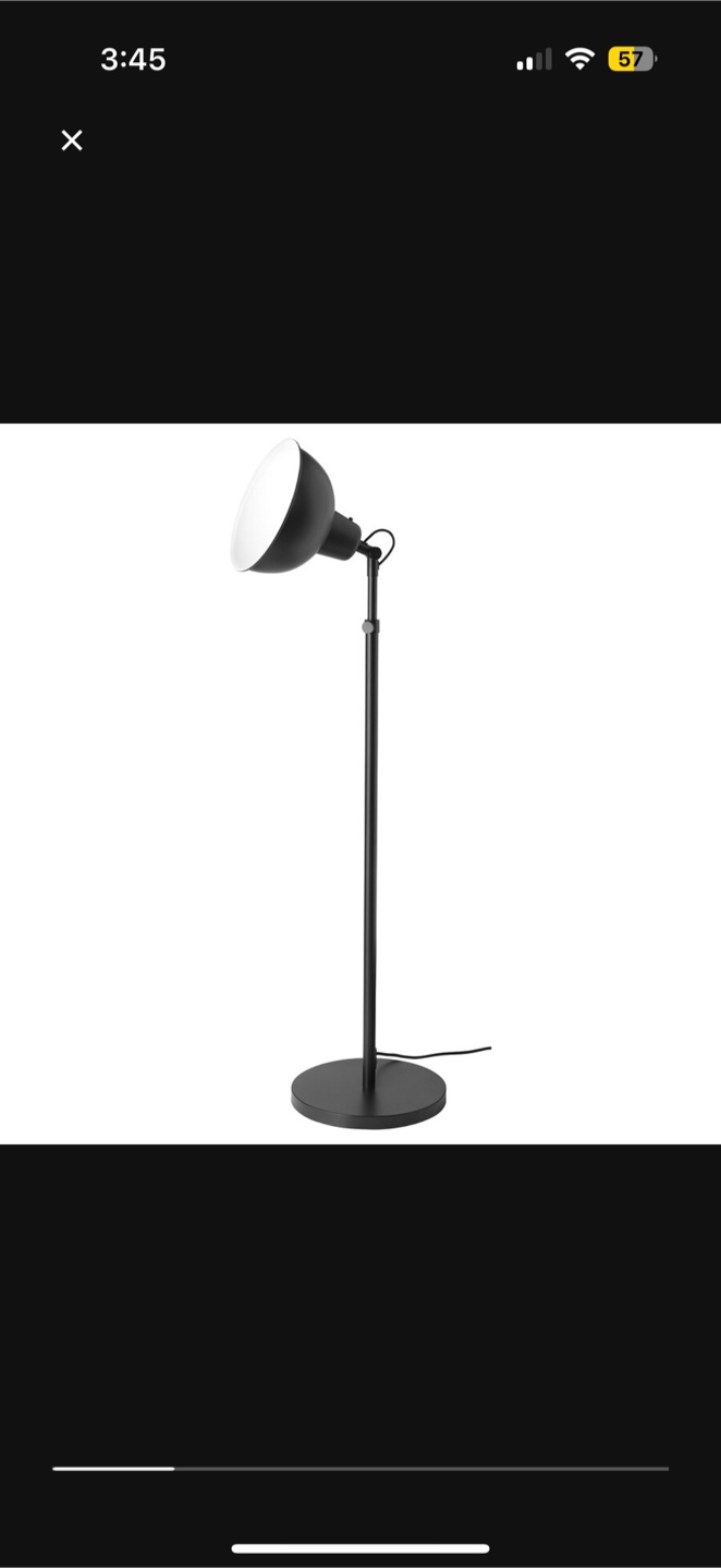 IKEA floor lamp SKURUP - photo 4