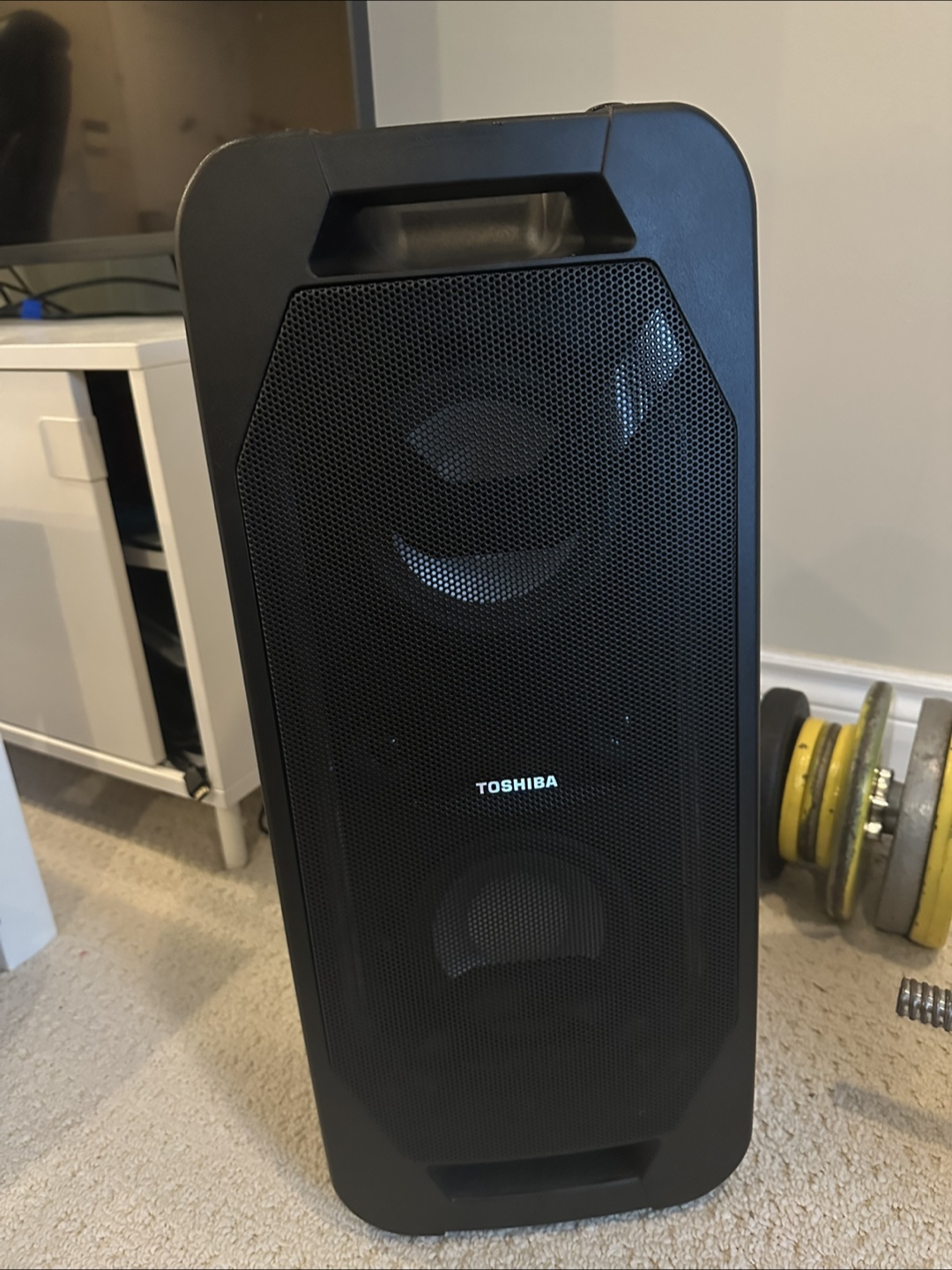 Toshiba TY-AS65 Portable Bluetooth Party Speaker with Lights