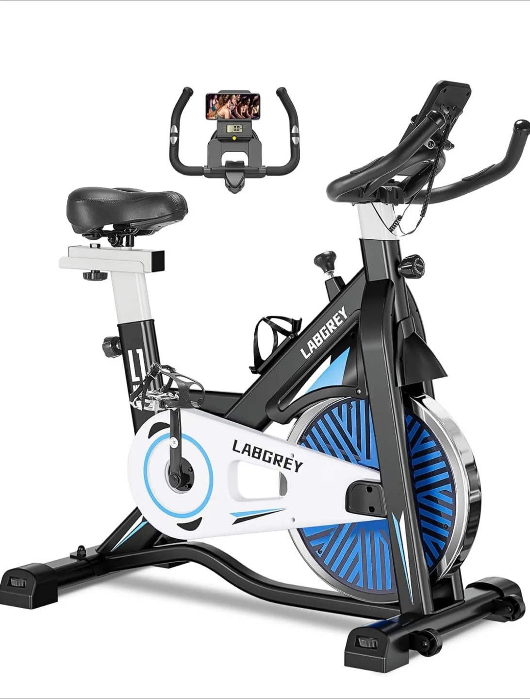 New  Exercise Bike - Indoor Cycling Stationary Bike image indicator(3)