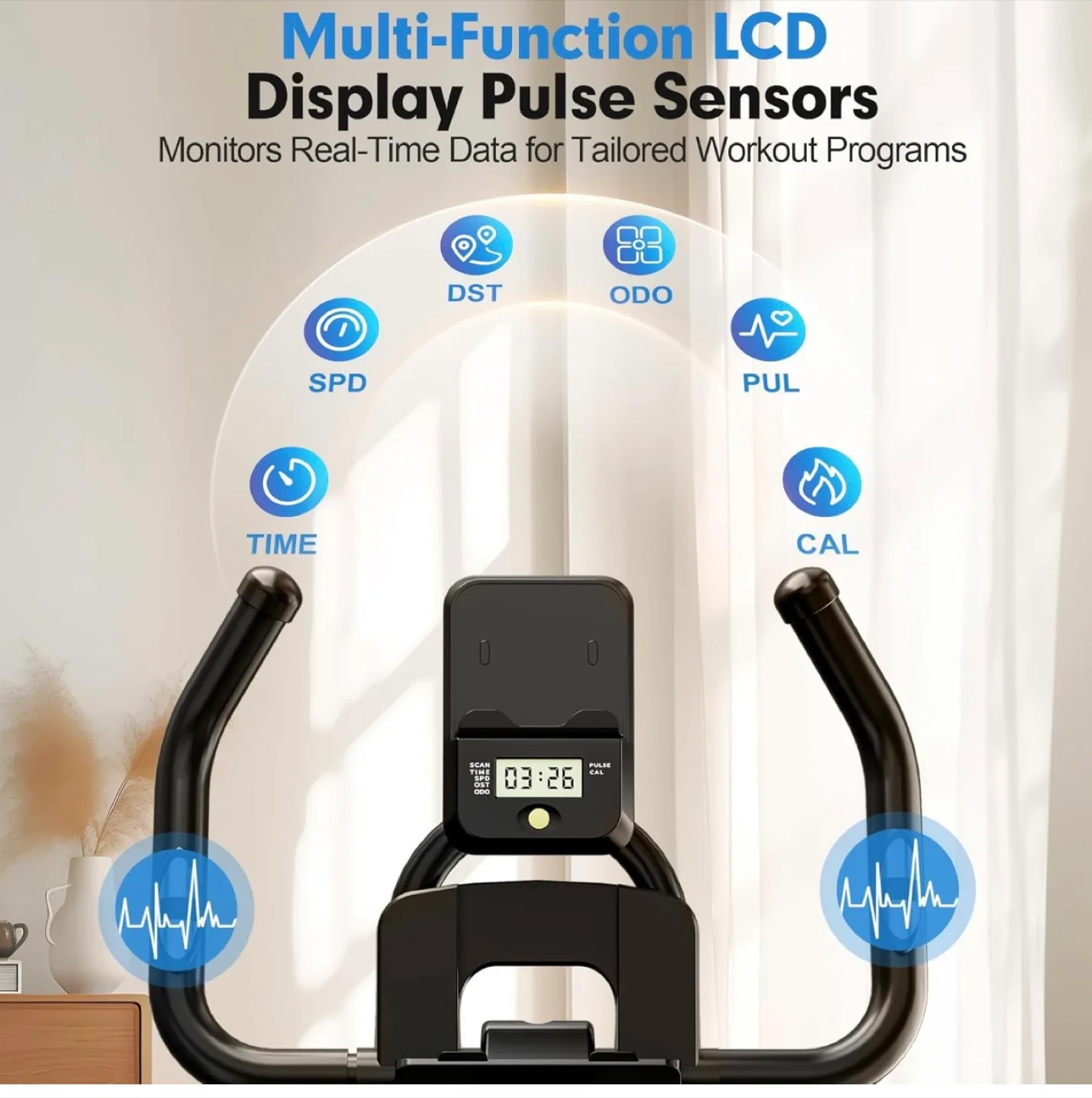 New  Exercise Bike - Indoor Cycling Stationary Bike image indicator(6)